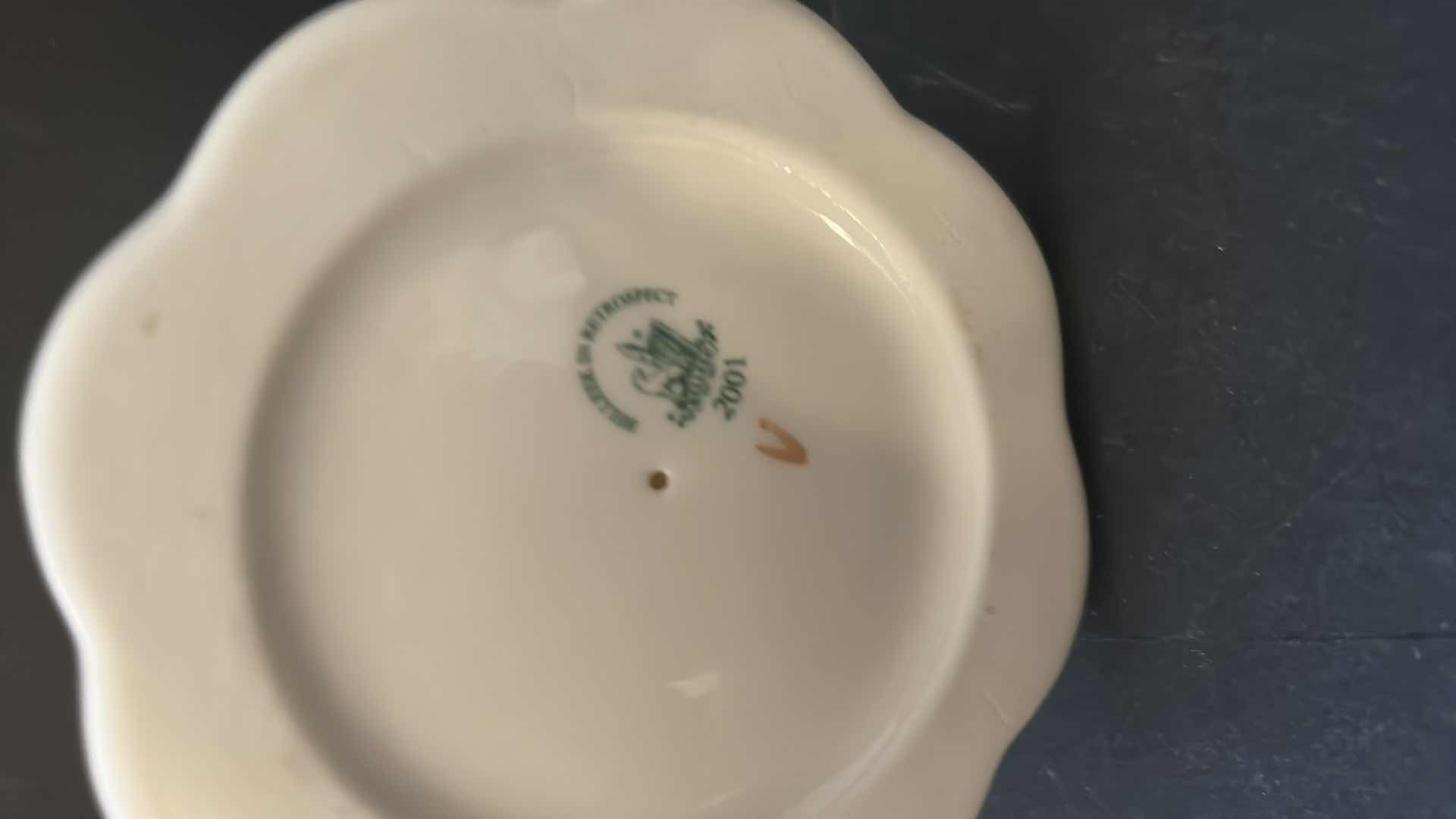 Photo 1 of PORCELAIN ASSORTMENT LENOX AND BELLEEK CANDLE HOLDERS 43/4”