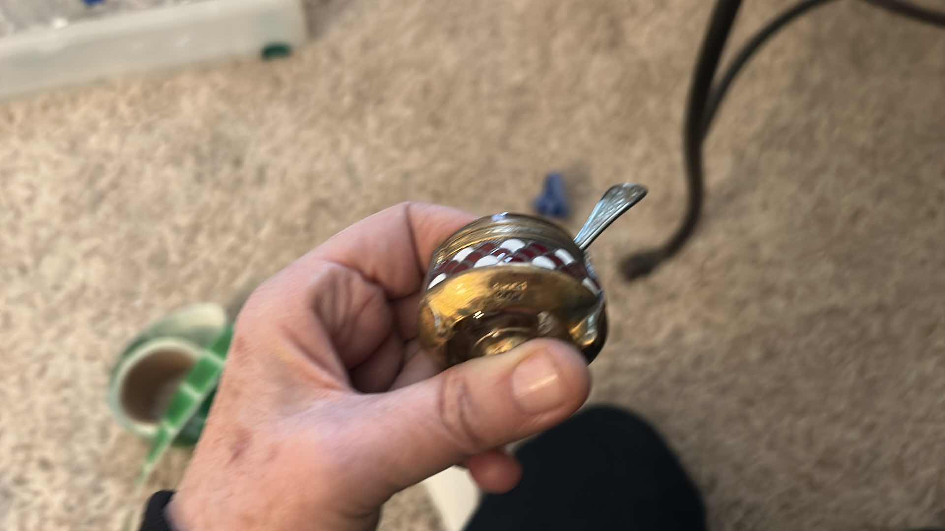 Photo 1 of ANTIQUE STAMPED SPICE HOLDERS