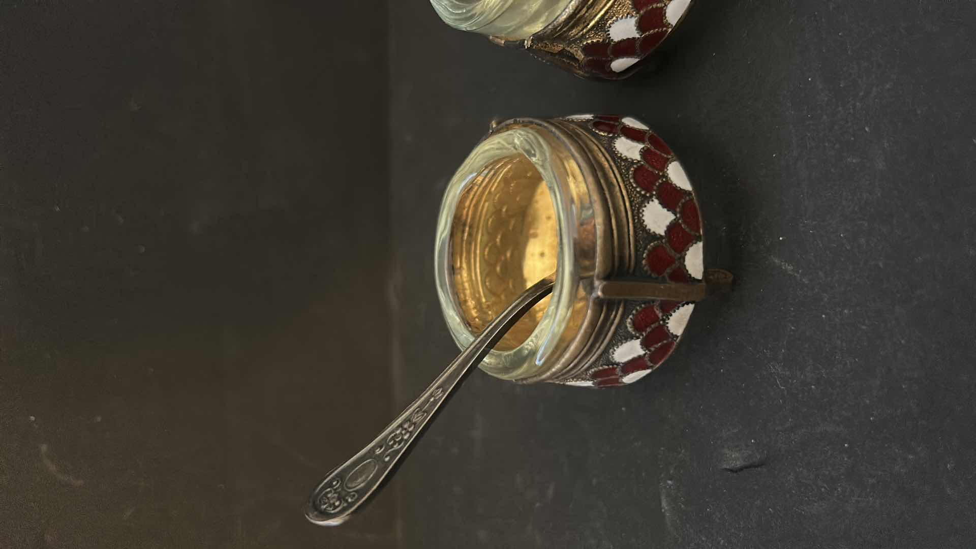 Photo 1 of ANTIQUE STAMPED SPICE HOLDERS