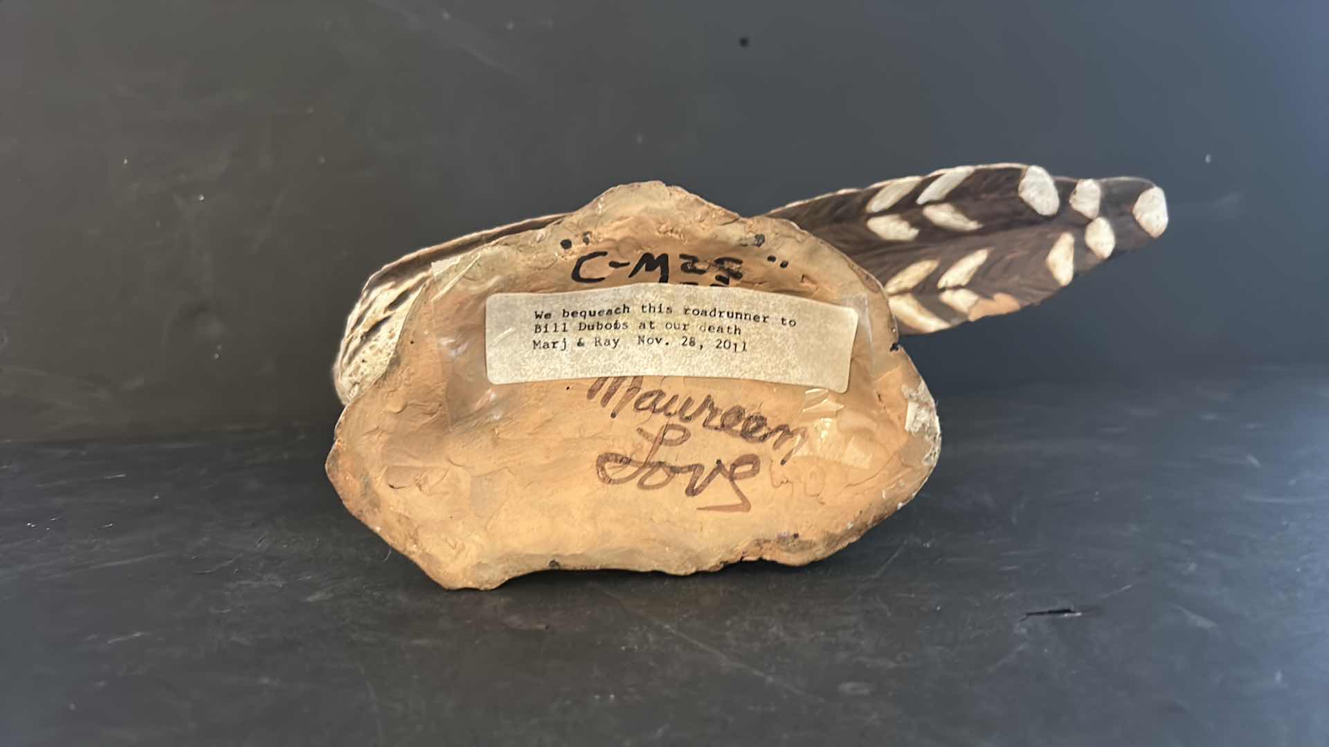 Photo 1 of CERAMIC ROADRUNNER 12” x 5 1/2”