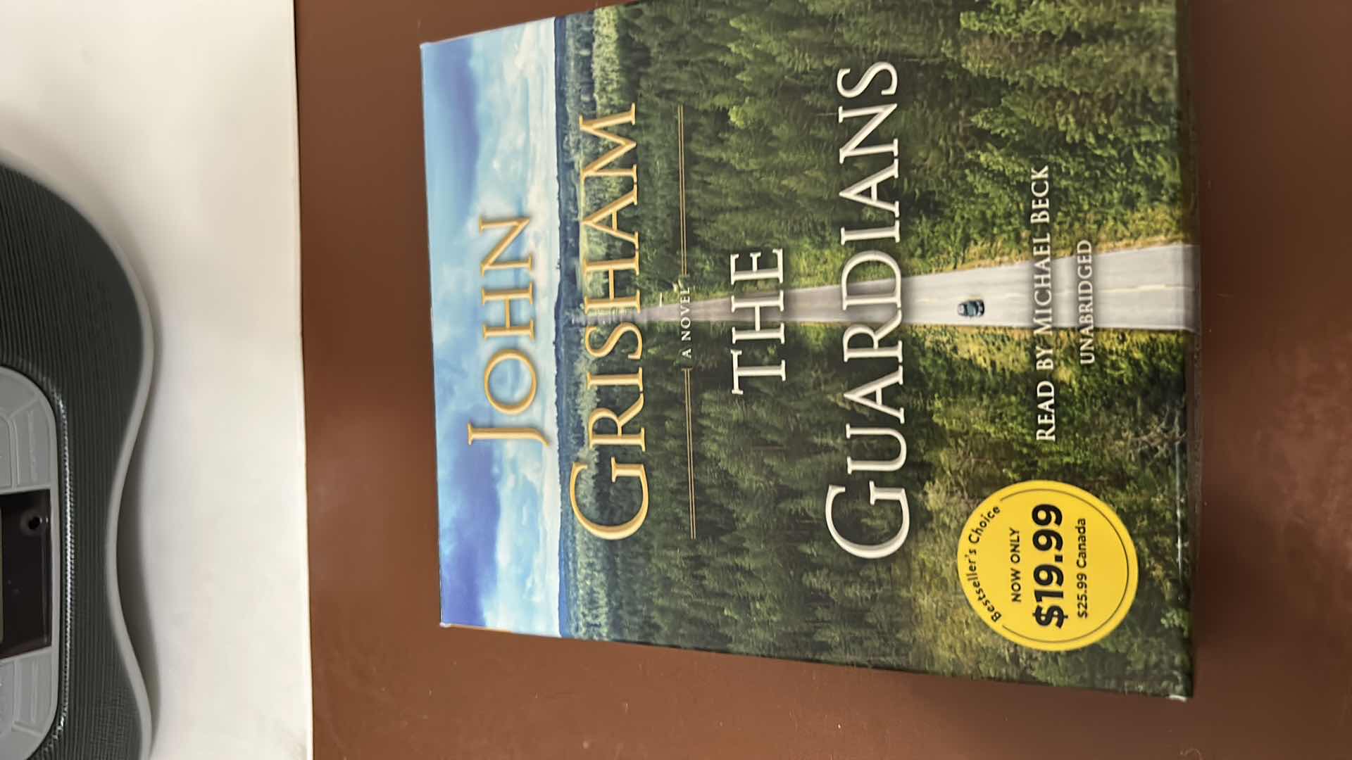 Photo 3 of CD PLAYER AND JOHN GRISHAM CD SETS