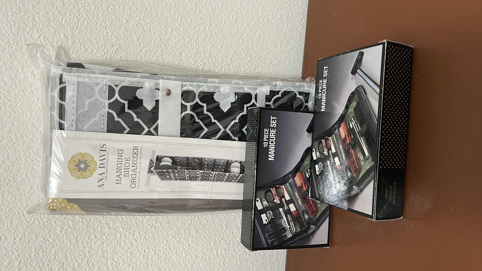 Photo 1 of 2 MANICURE SETS AND SHOE ORGANIZER