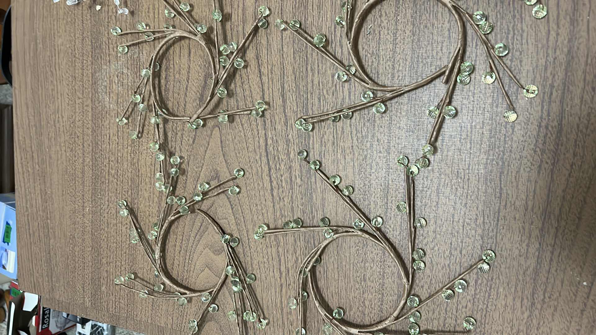 Photo 1 of HOME DECOR, SWAG AND CANDLE RINGS