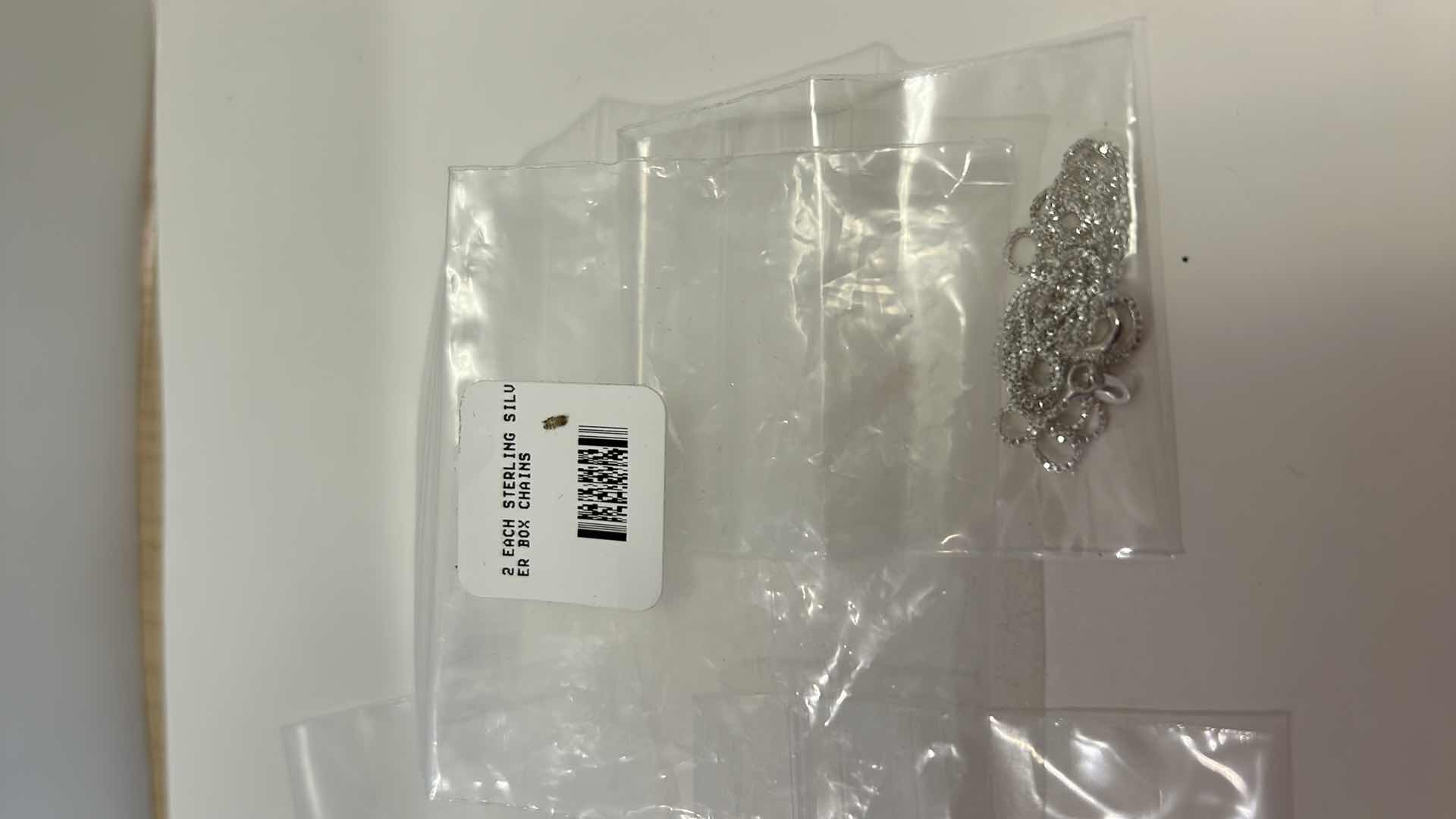 Photo 1 of 4 STERLING SILVER FROM ITALY CHAINS