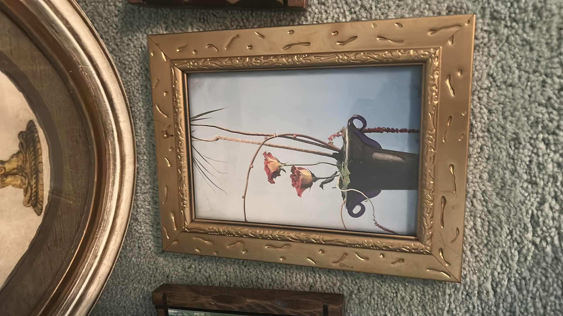 Photo 4 of 6 VINTAGE PIECES OF ARTWORK OVAL 15” x 19”