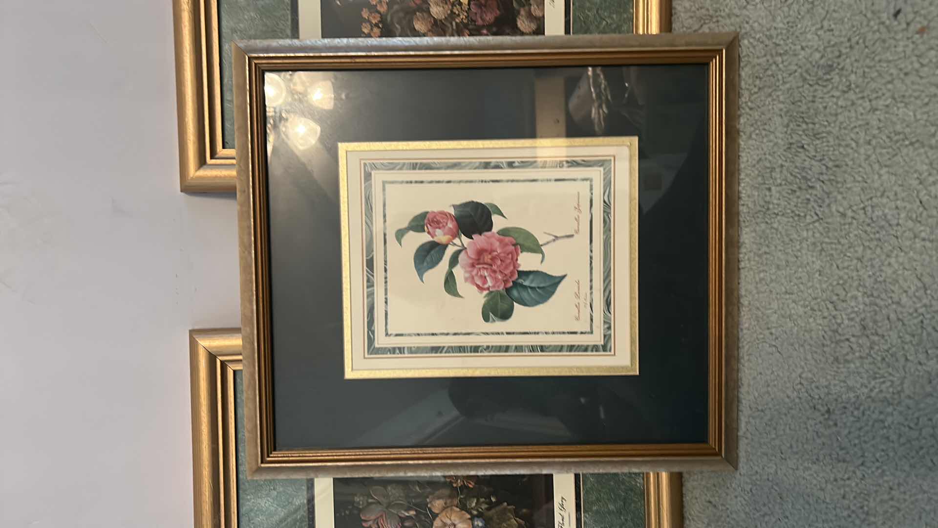 Photo 1 of 3 FLORAL ARTWORK 15 1/2“ x 18“