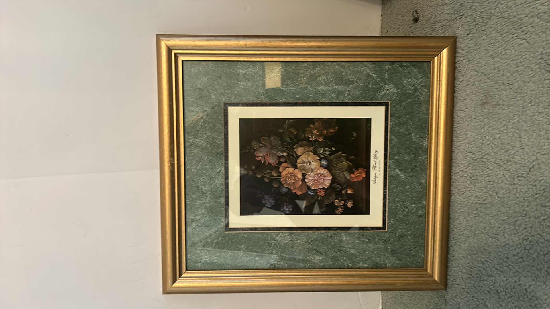 Photo 1 of 3 FLORAL ARTWORK 15 1/2“ x 18“