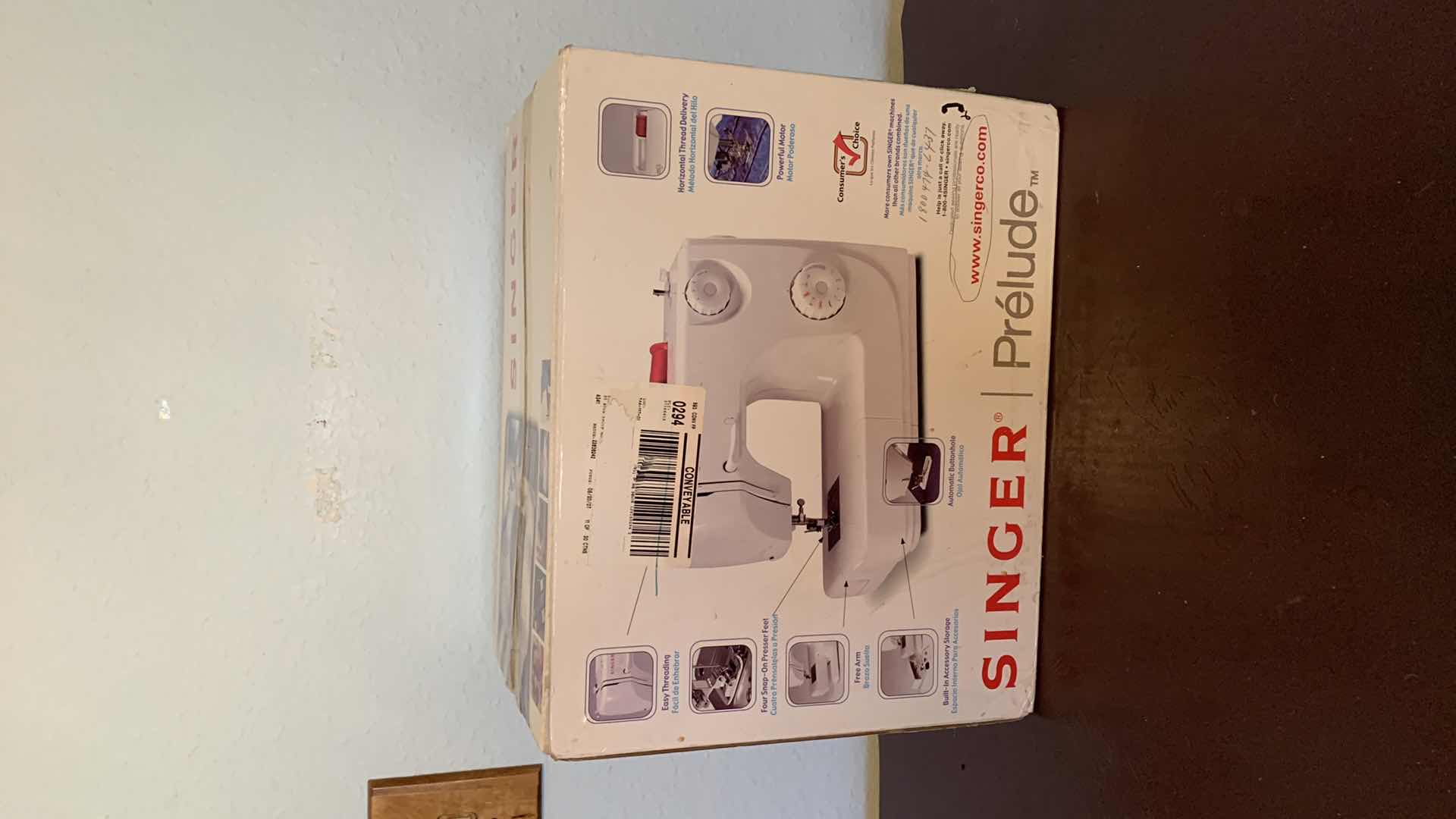 Photo 1 of SINGER PRELUDE SEWING MACHINE