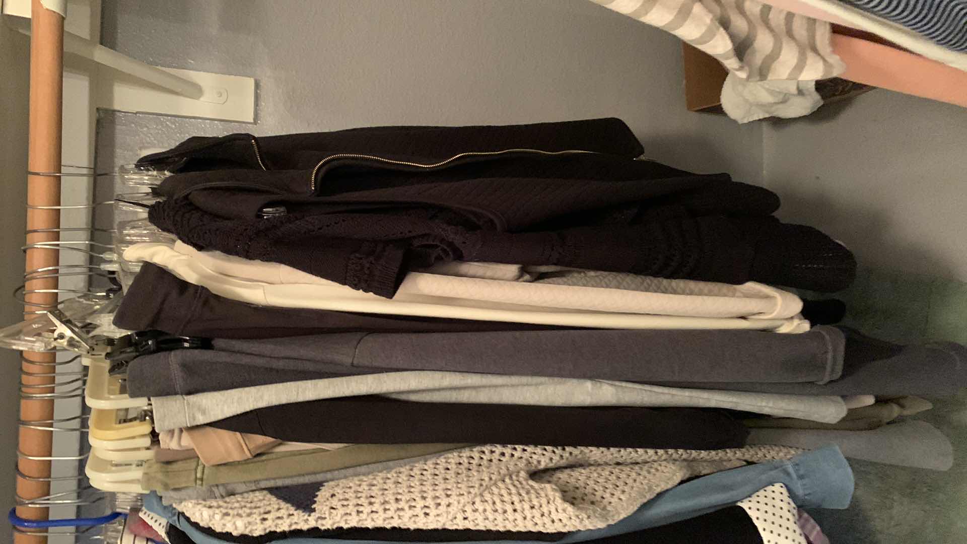 Photo 2 of CONTENTS OF CLOSET WOMENS CLOTHING SIZE L