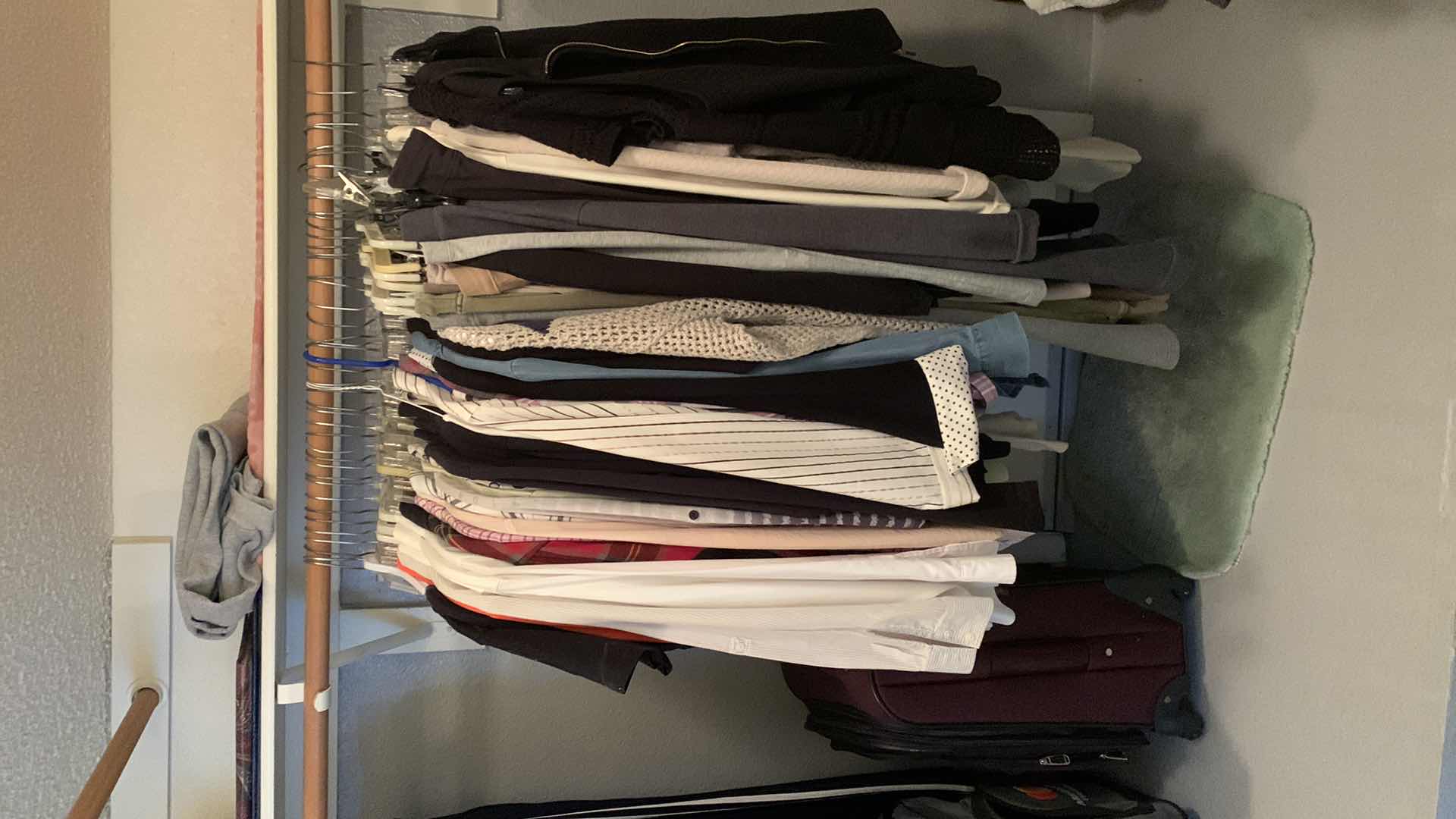 Photo 1 of CONTENTS OF CLOSET WOMENS CLOTHING SIZE L