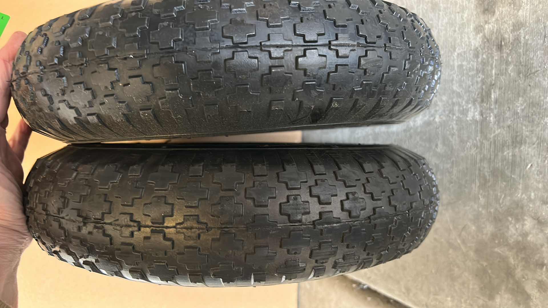 Photo 1 of 2 PACK AR-PRO 4.80 4.00-8" TIRE AND WHEEL SET