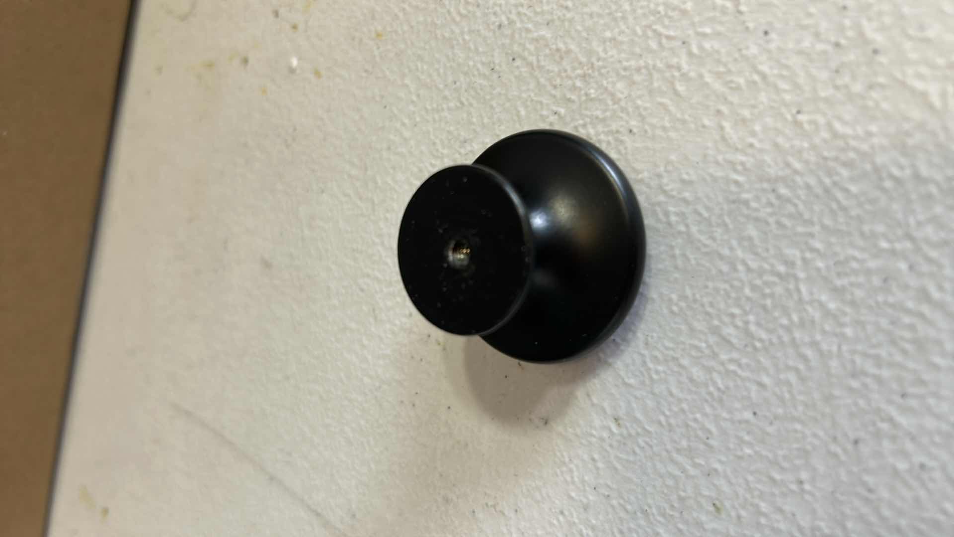 Photo 1 of 3 NEW BOXES - AMAZON BASICS MODERN WIDE RING CABINET KNOBS  FLAT BLACK 