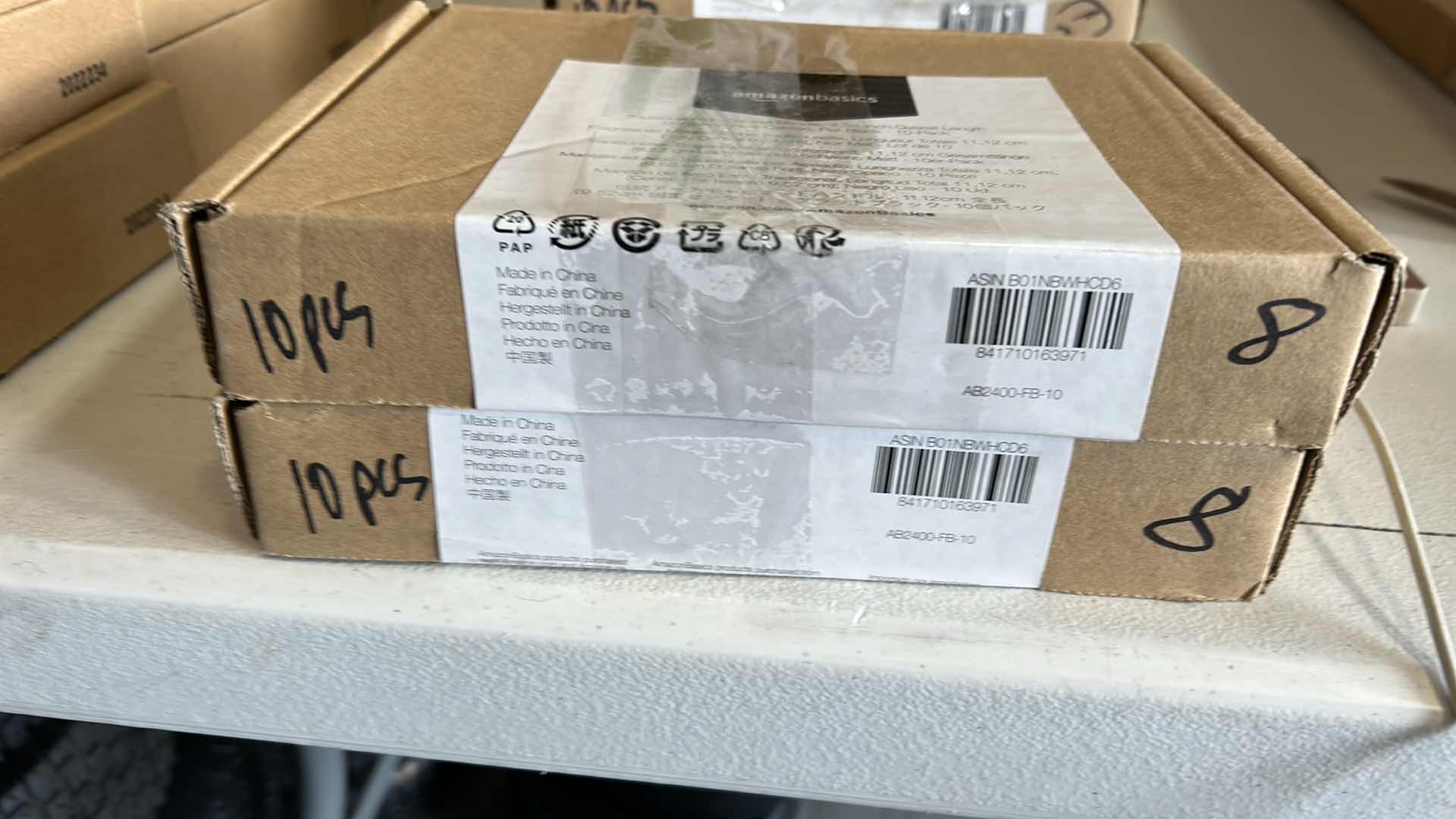 Photo 1 of 2 NEW BOXES AMAZON BASICS TRADITIONAL ARCH CABINET HANDLE FLAT BLACK