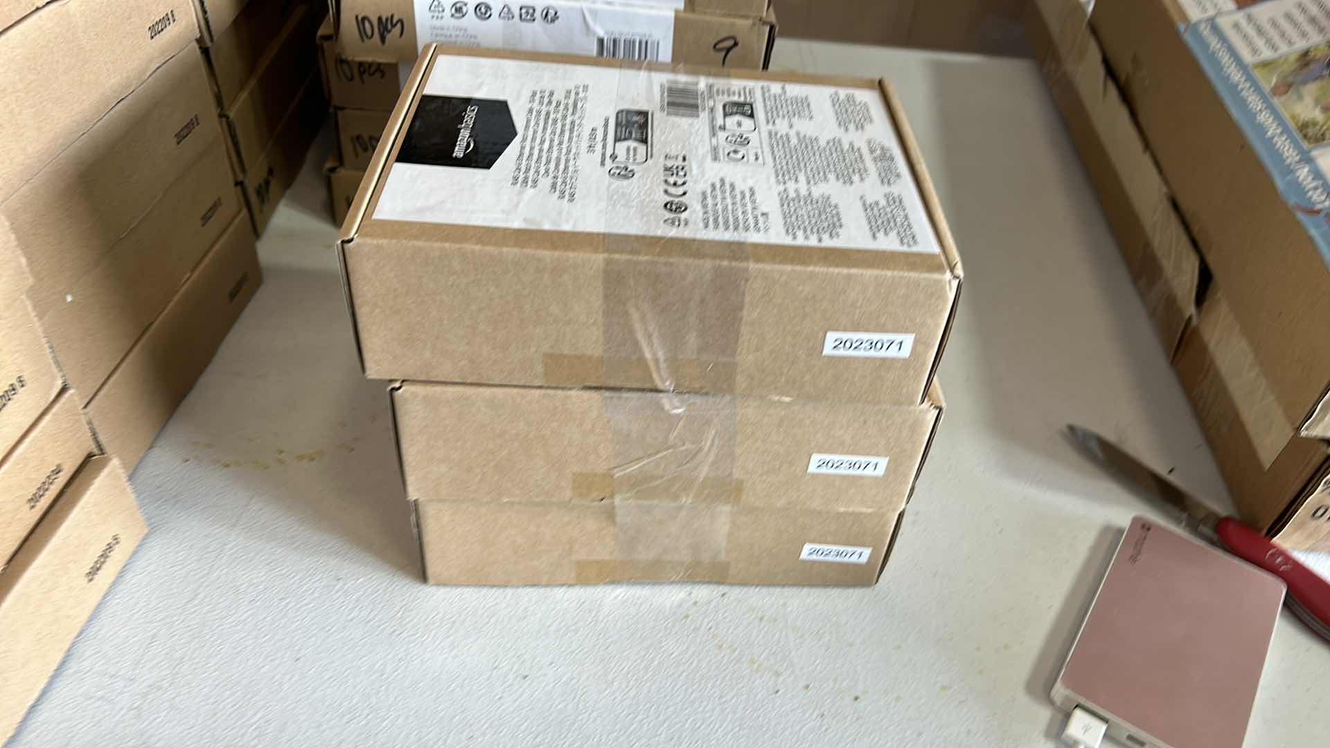 Photo 1 of AMAZON BASICS RJ45 CAT-6 ETHERNET PATCH INTERNET CABLE 10 PACK