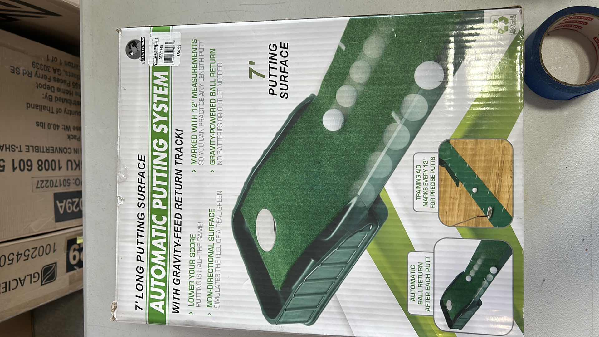 Photo 1 of 7’ LONG AUTOMATIC PUTTING SYSTEM