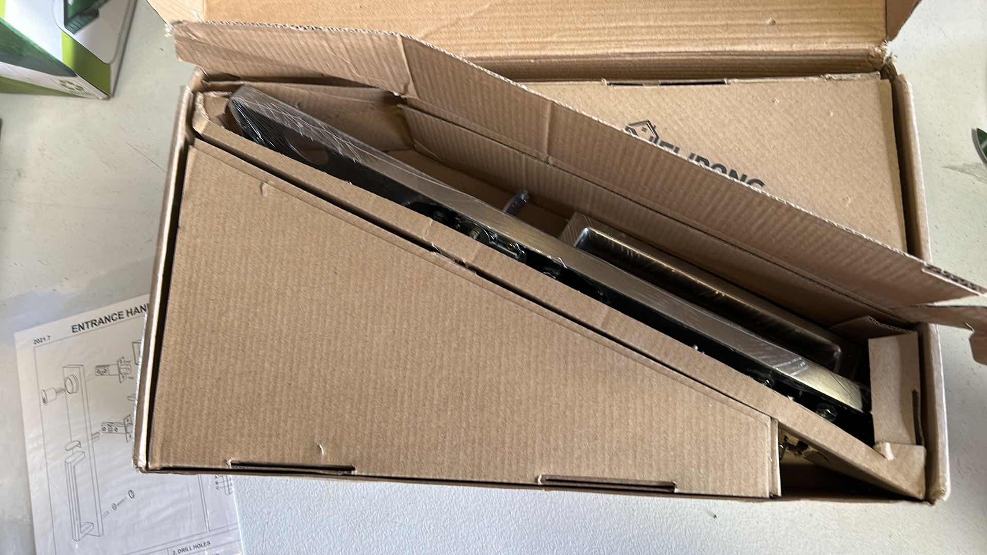 Photo 1 of NEW NEWBANG ENTRANCE LOCK SYSTEM - FRONT DOOR HANDLESET BRUSHED NICKLE