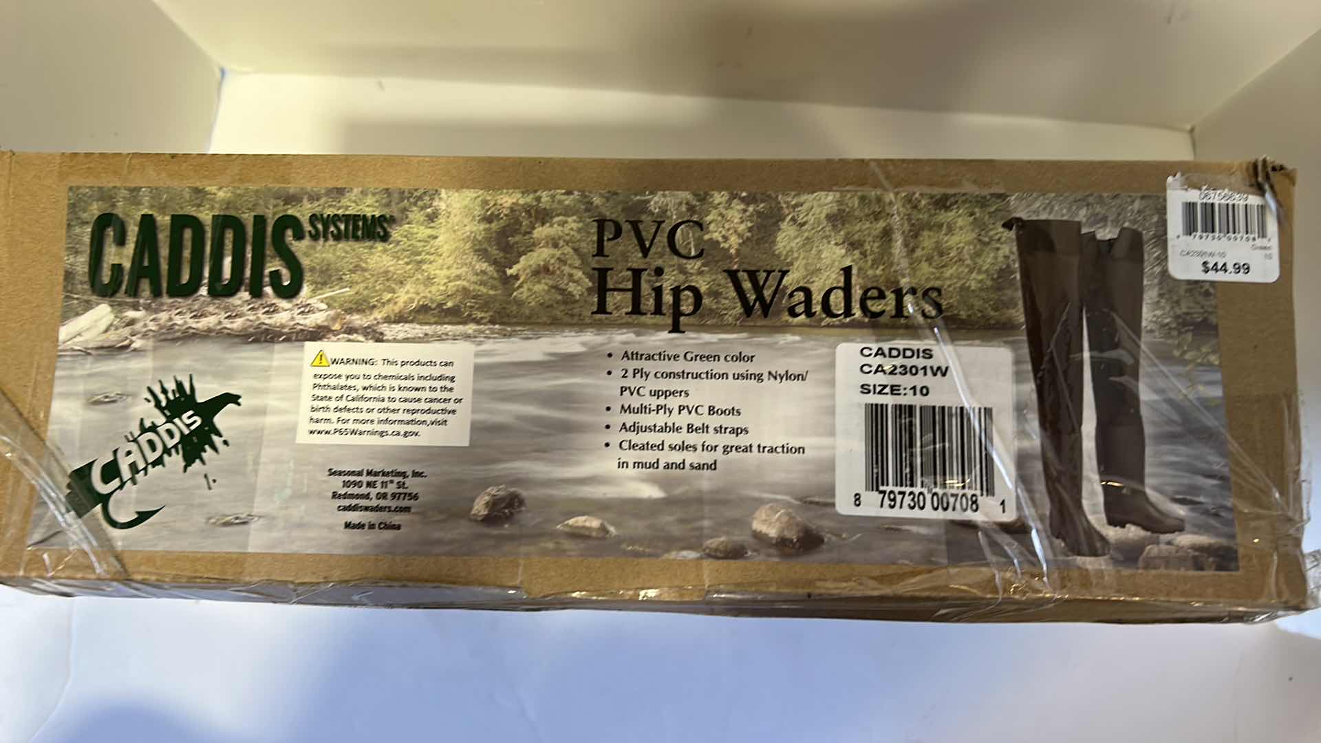 Photo 1 of CADDIS PVC HIP WADERS  SIZE 10