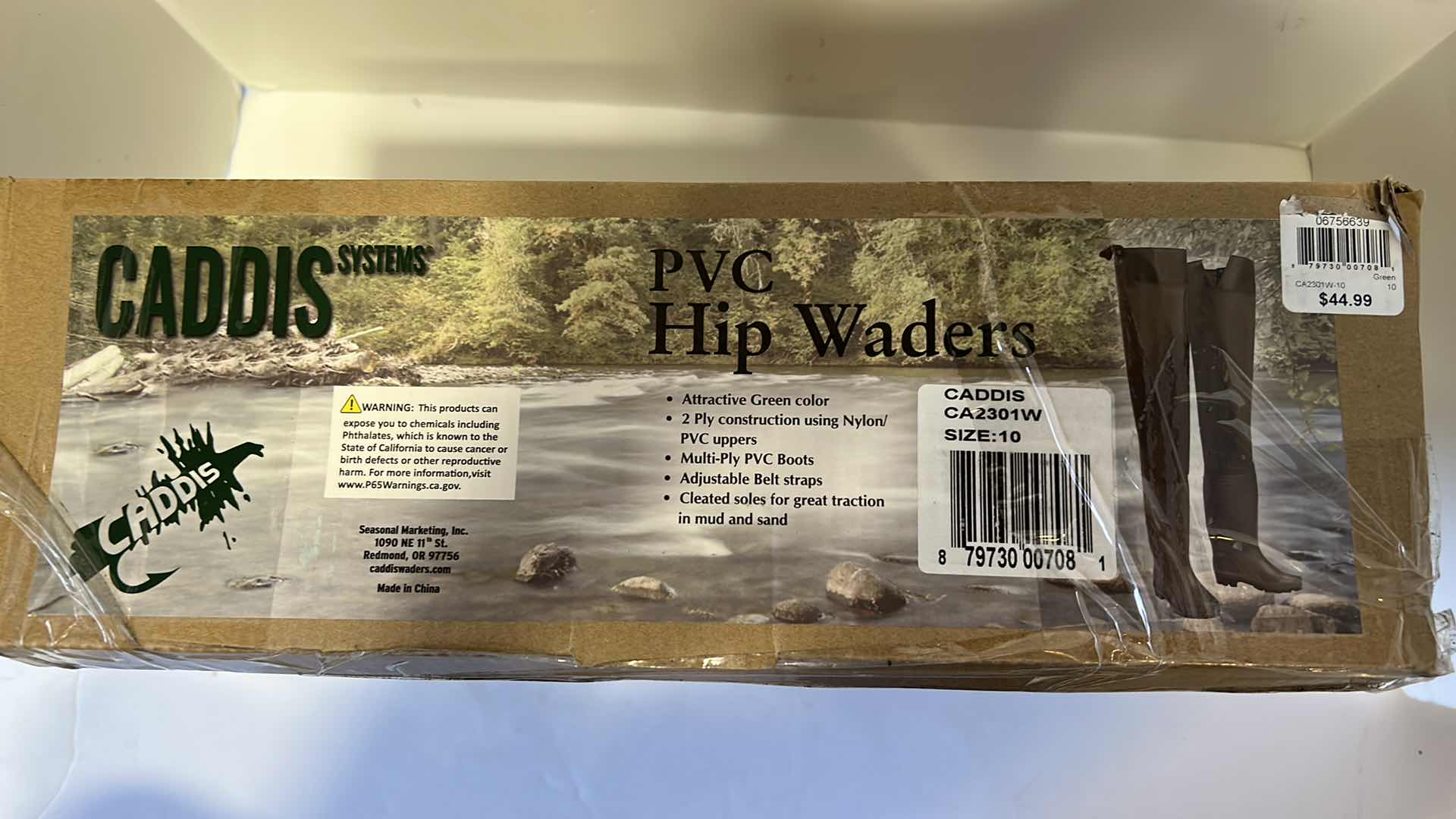 Photo 1 of CADDIS PVC HIP WADERS  SIZE 10