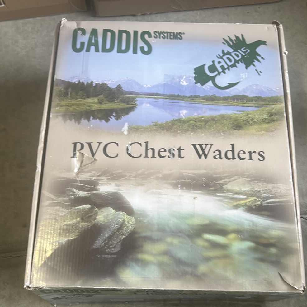 Photo 1 of CADDIS PVC CHEST WADERS $75 SIZE 11