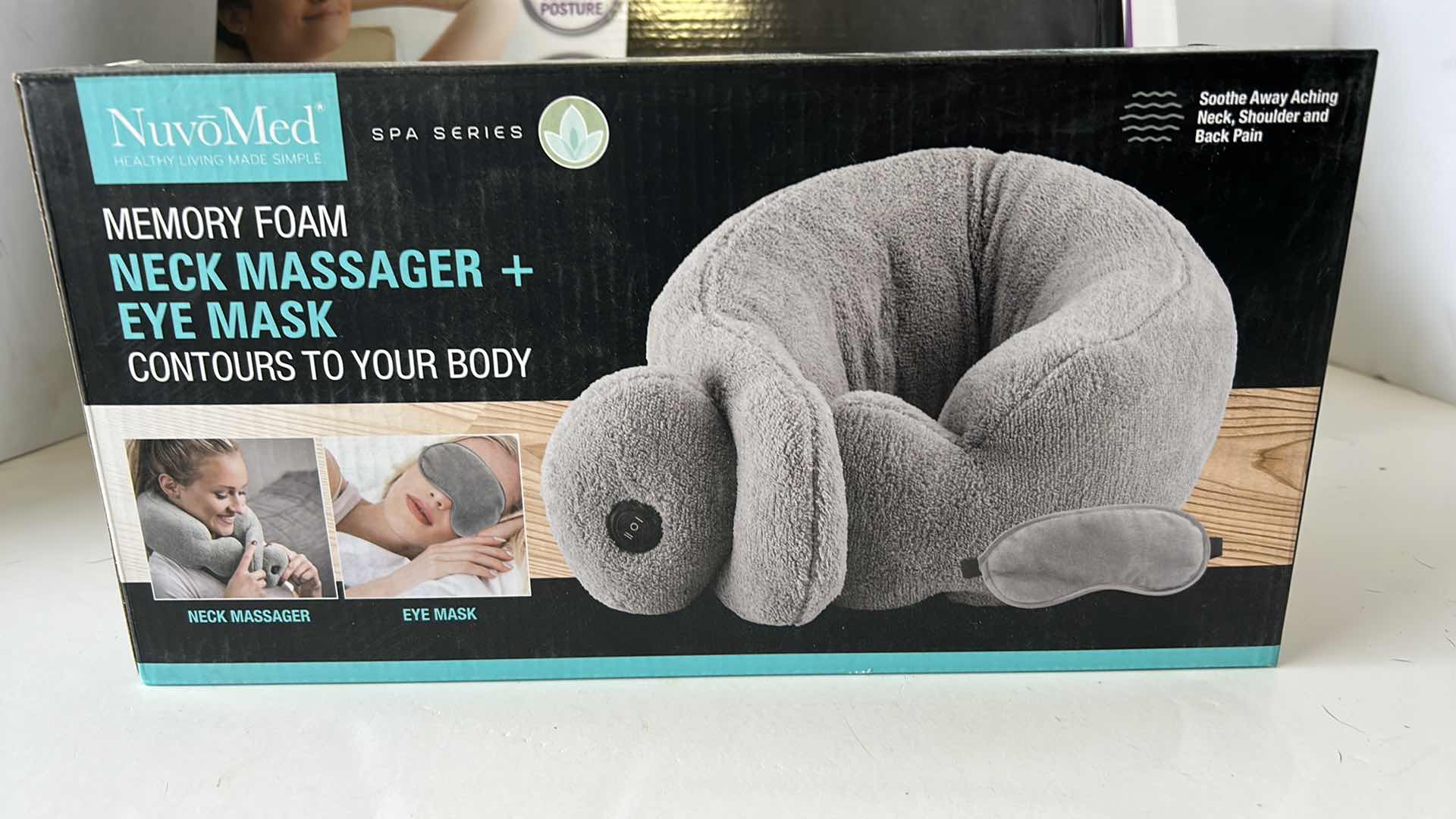 Photo 1 of NEW SEAT CUSHION AND NECK MASSAGER AND EYE MASK