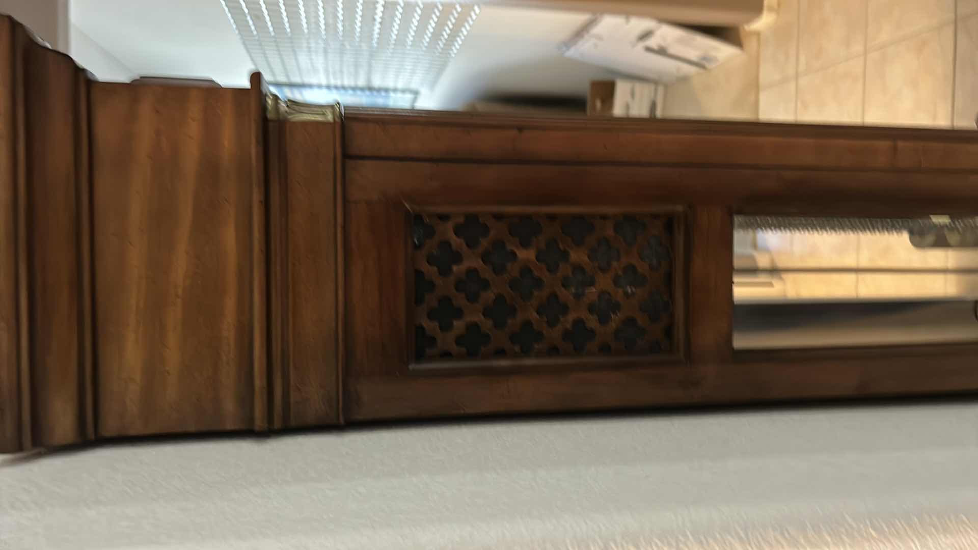 Photo 3 of RIDGEWAY MAHOGANY GRANDFATHER CHIMING CLOCK 21” x 11” x 6’