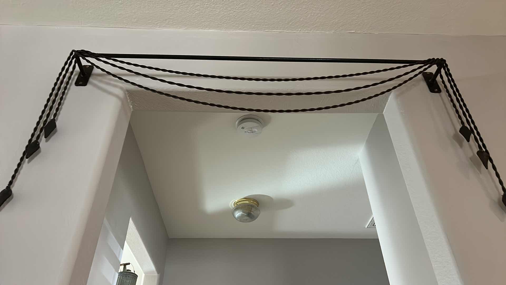 Photo 1 of METAL DOOR SWAG 53” x 22”