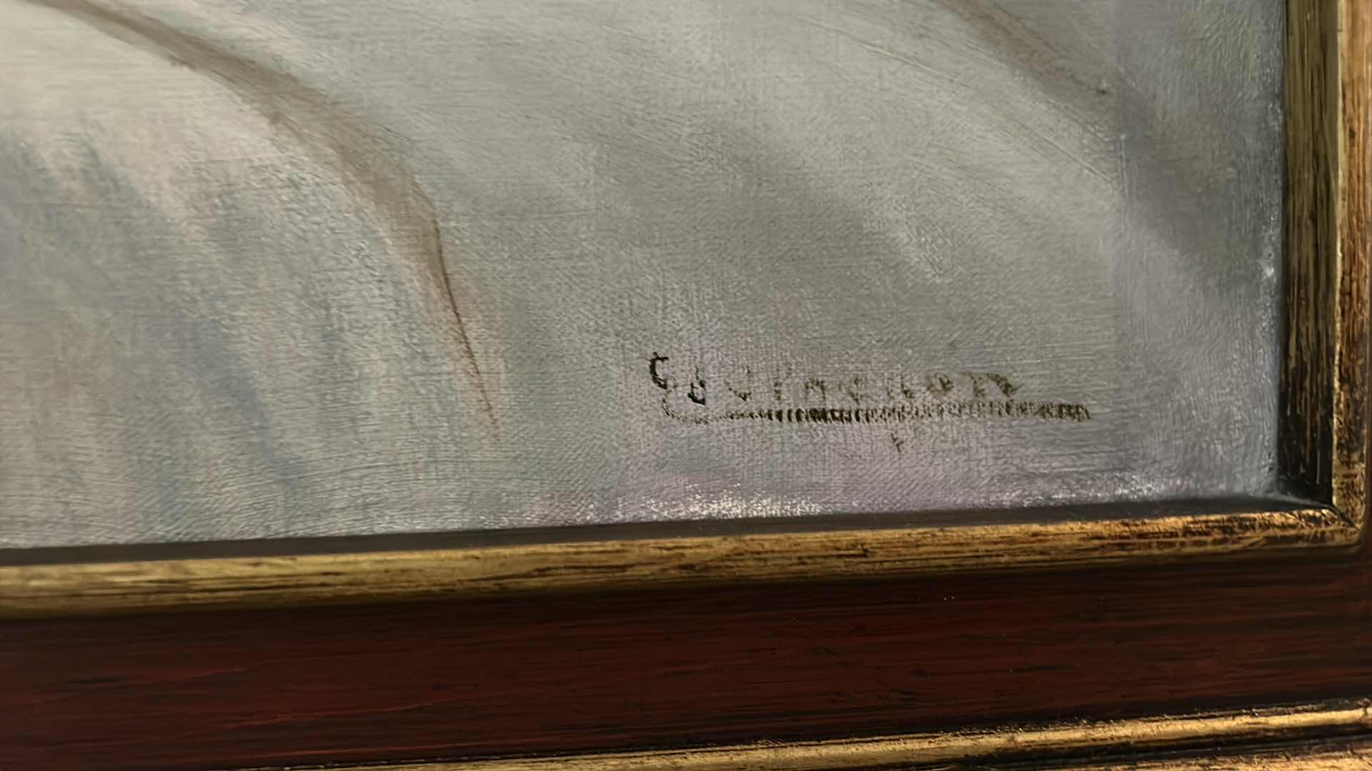 Photo 1 of ARTWORK OIL PAINTINGS ON CANVAS. SIGNED STILLSCAPES FRAMED LARGEST 31” x 17 1/2”.