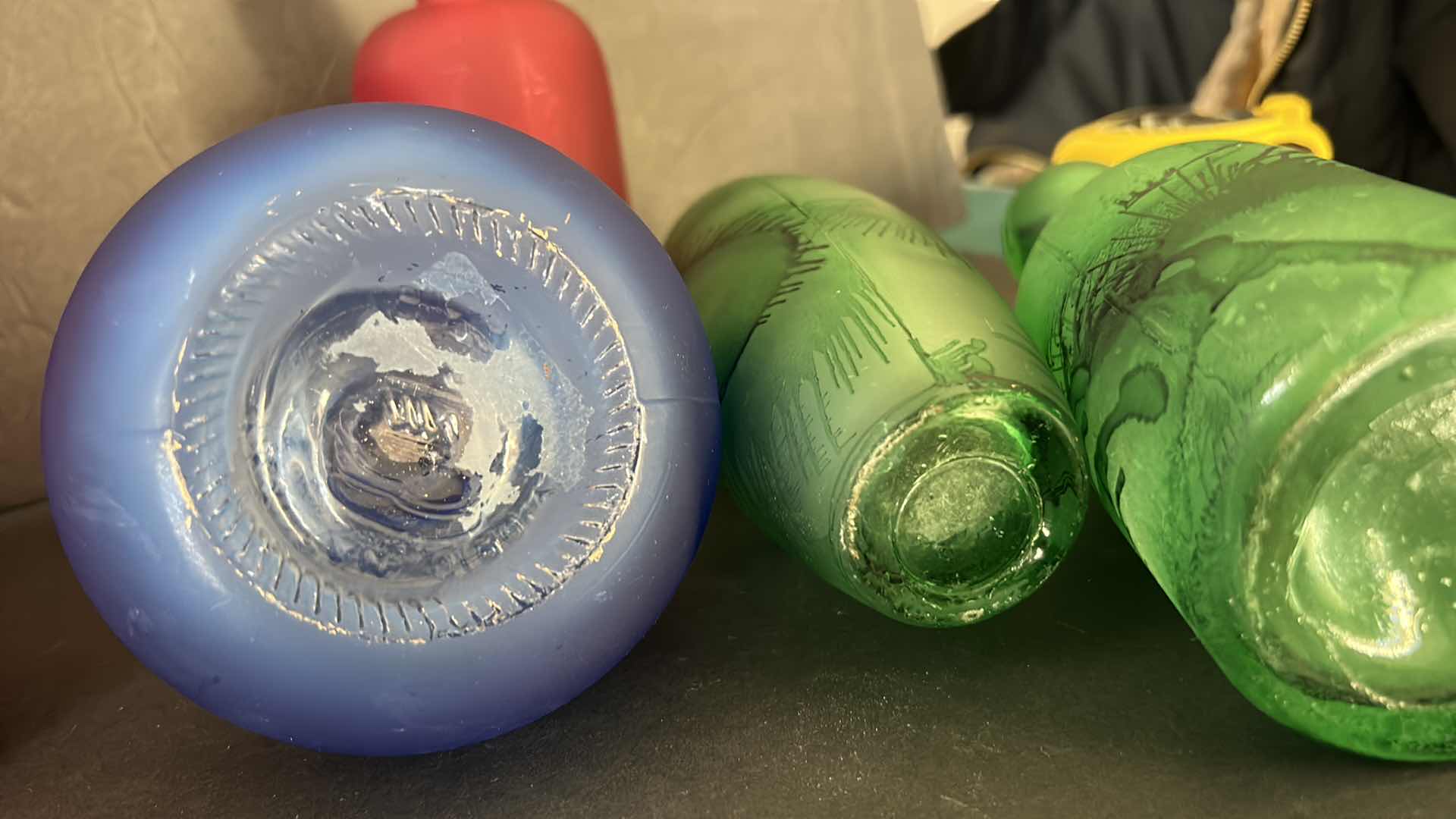 Photo 1 of 10 PC COLORED GLASS COLLECTION