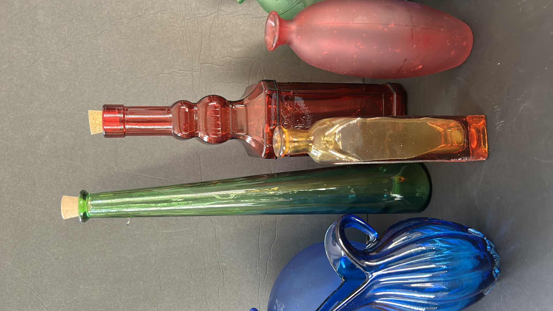 Photo 1 of 10 PC COLORED GLASS COLLECTION