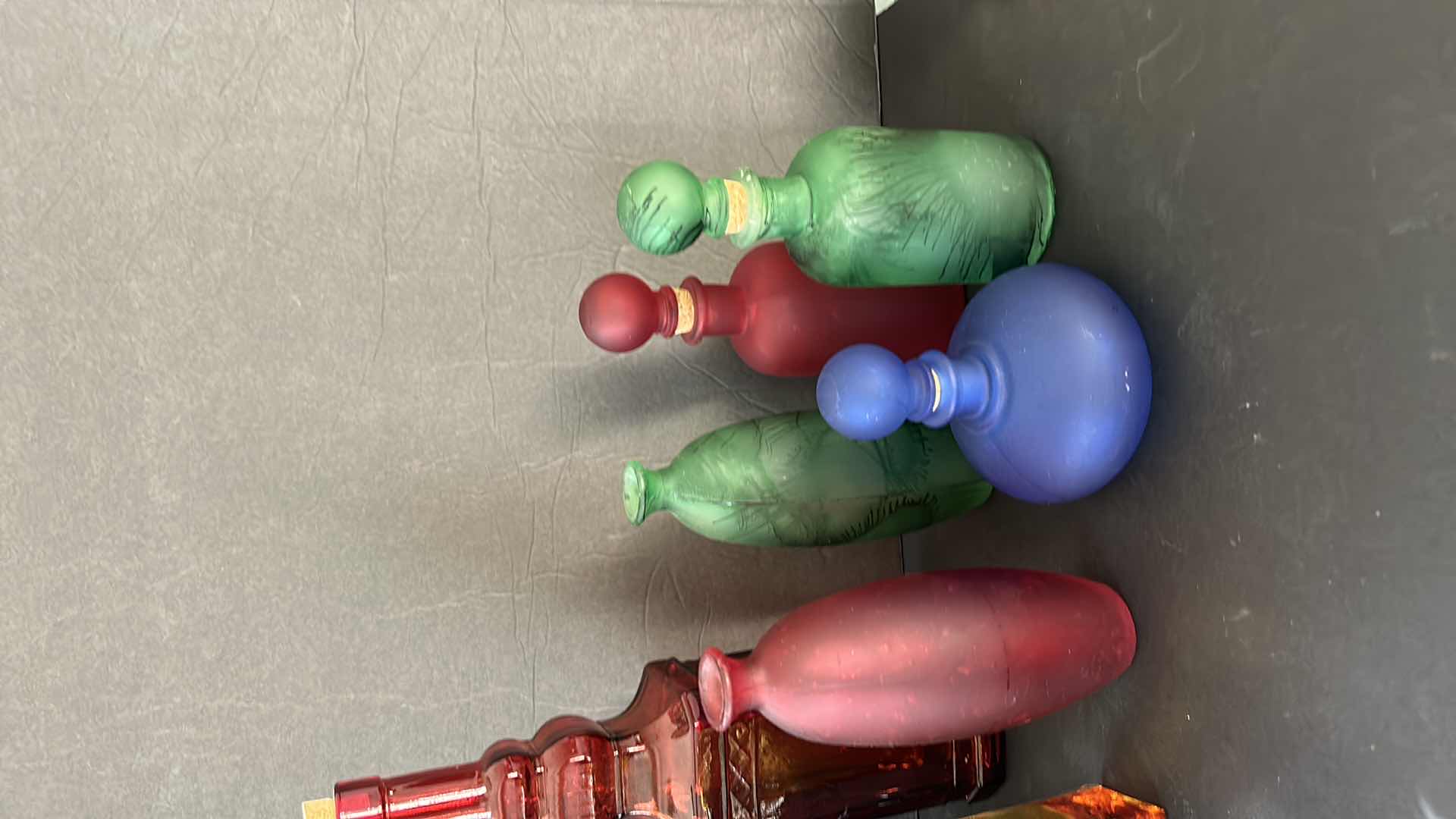 Photo 1 of 10 PC COLORED GLASS COLLECTION