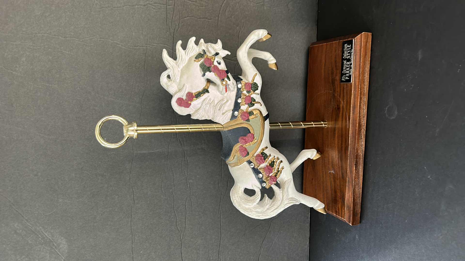 Photo 1 of PJ’s CAROUSEL COLLECTION PARKER STYLE CAROUSEL HORSE MADE IN VIRGINIA H12”