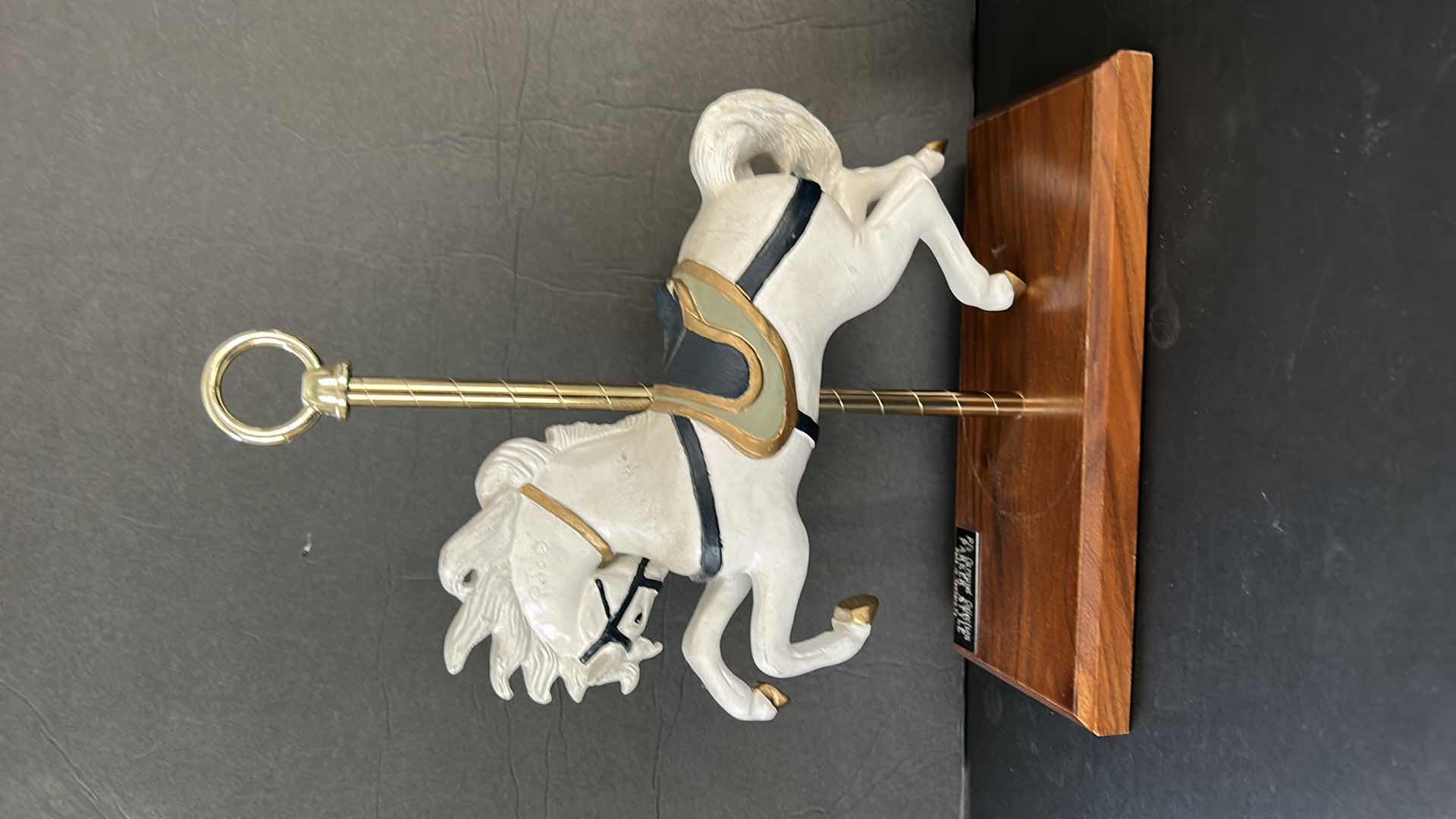 Photo 1 of PJ’s CAROUSEL COLLECTION PARKER STYLE CAROUSEL HORSE MADE IN VIRGINIA H12”