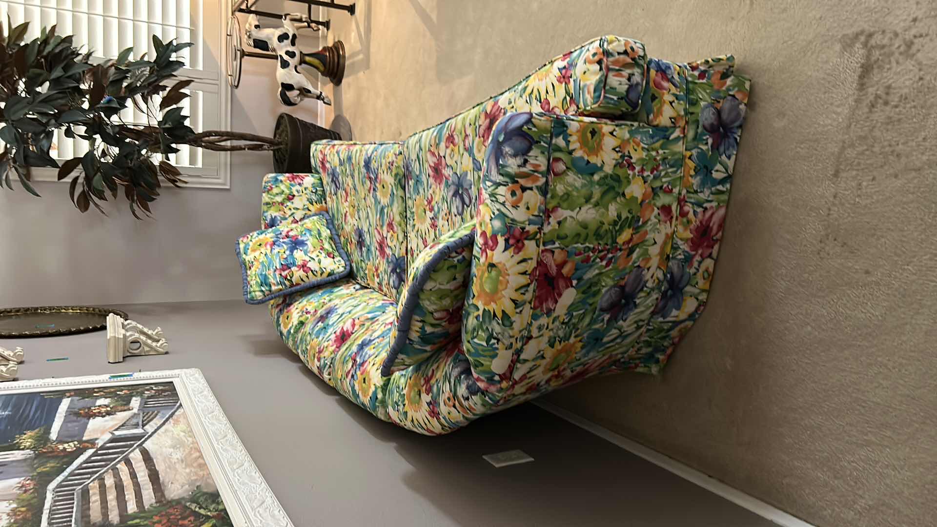 Photo 1 of FLORAL SOFA 88” x 3’