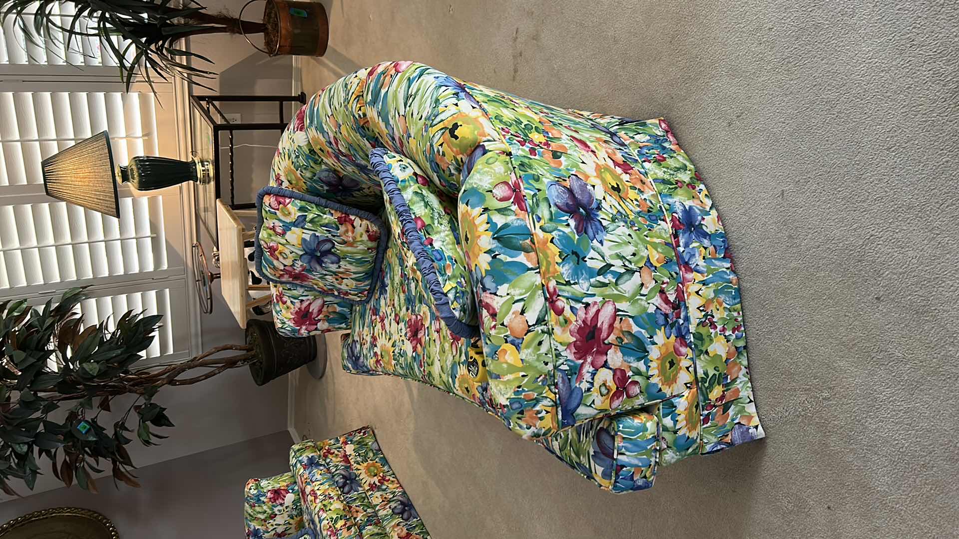 Photo 1 of FLORAL SOFA 64” x 3’