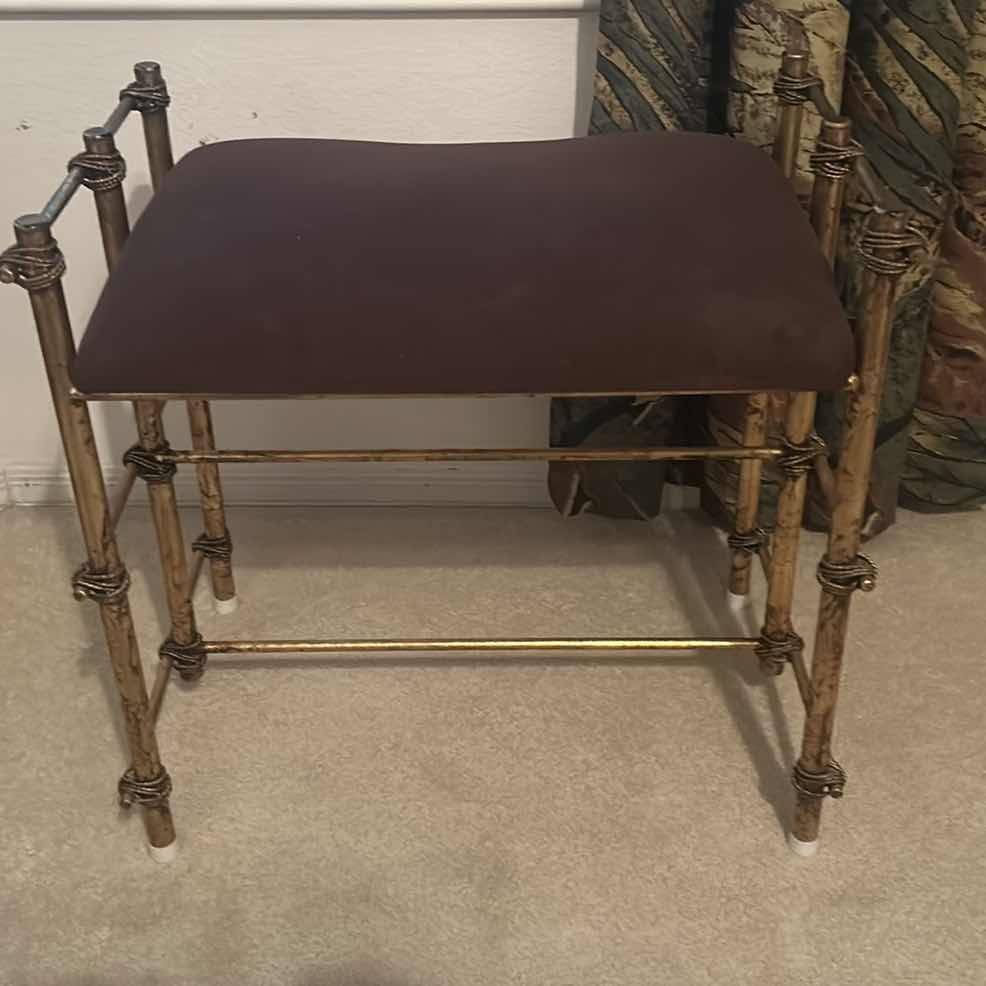 Photo 1 of VINTAGE VANITY BENCH AND VINTAGE VANITY CHAIR