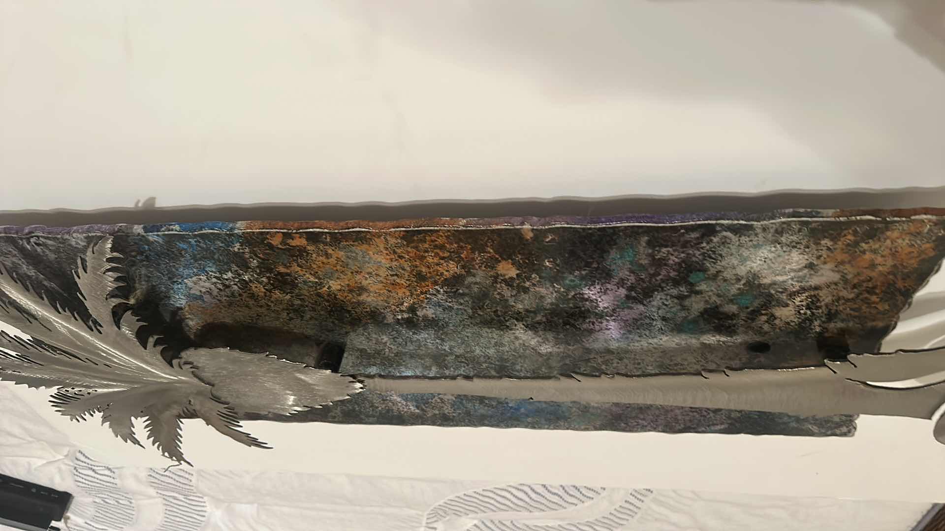 Photo 1 of WALL DECOR - VIGALL-ART ORIGINAL DESIGN METAL 3D PALM TREE 12” x 29