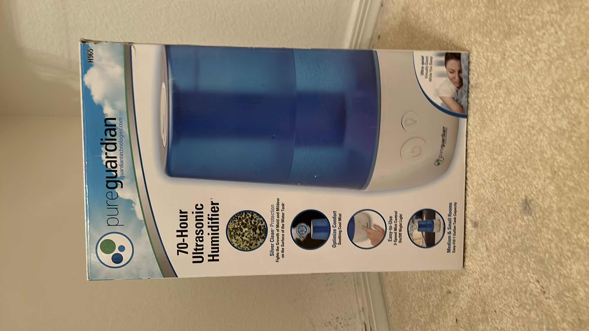 Photo 1 of PURE GUARDIAN 70 HOUR ULTRASONIC HUMIDIFIER