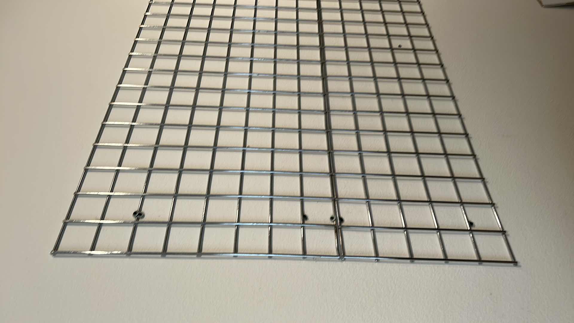 Photo 1 of METAL WALL RACK 6‘ x 39 1/2“