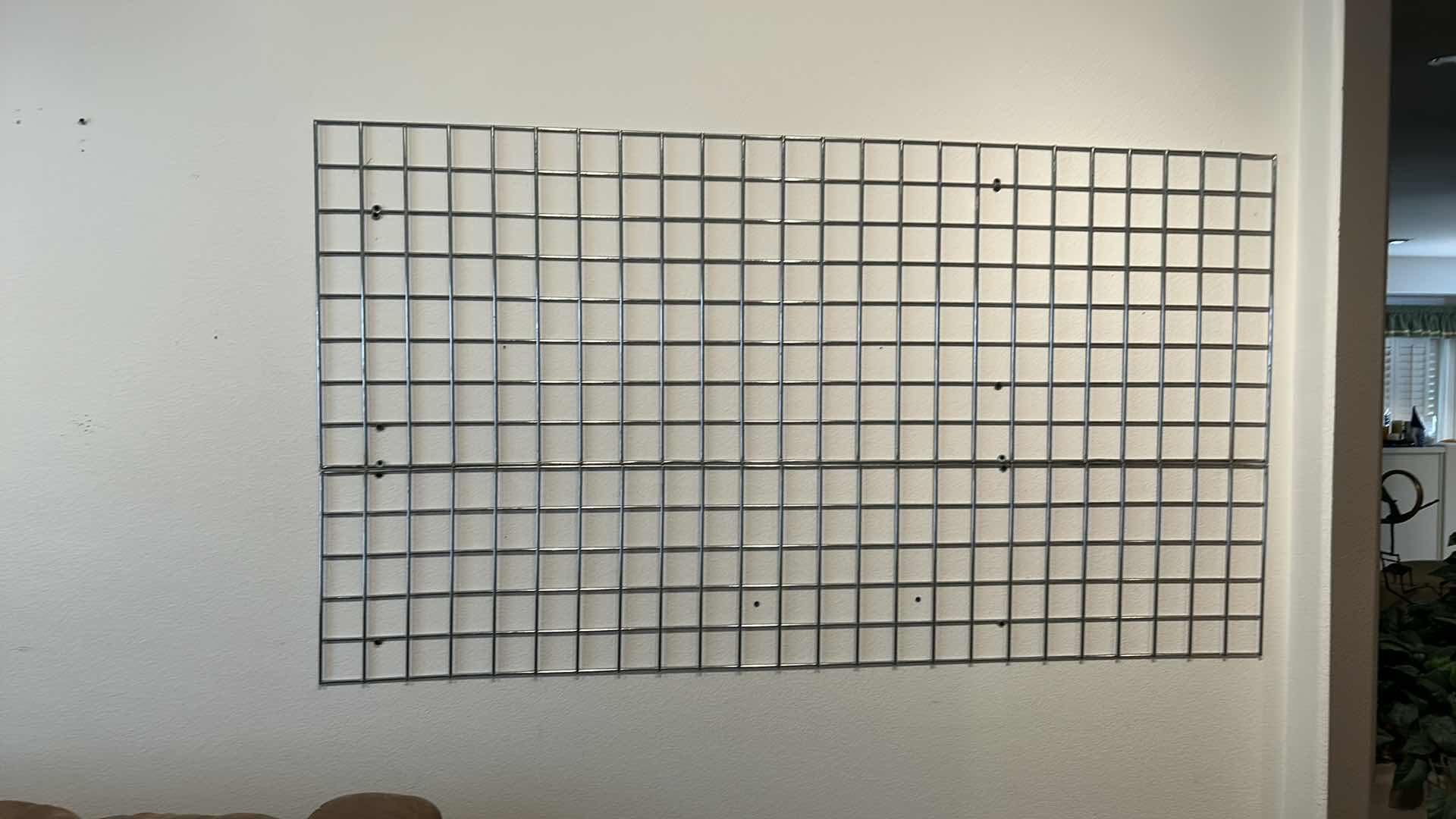 Photo 1 of METAL WALL RACK 6‘ x 39 1/2“