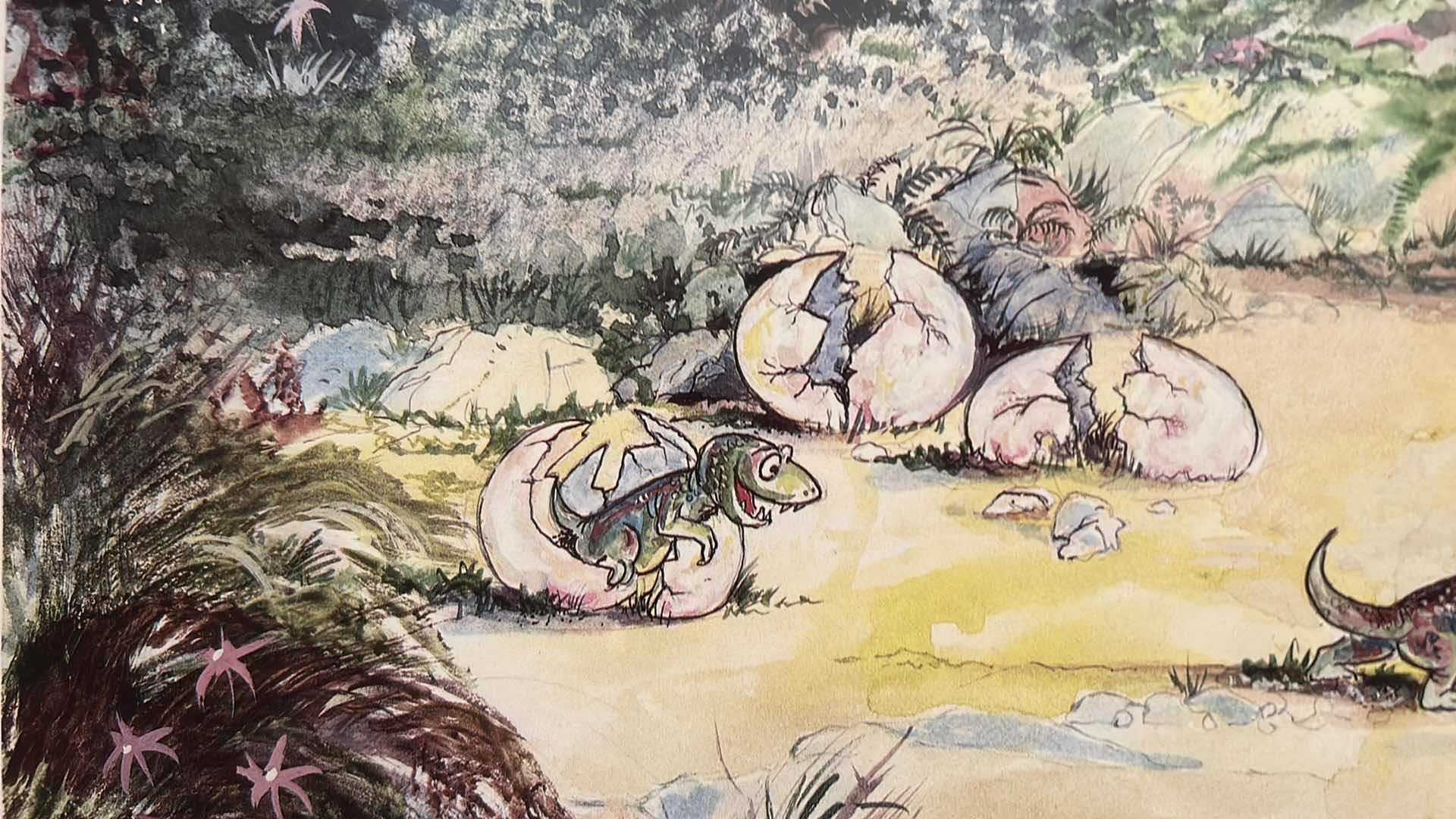 Photo 7 of RARE SIGNED NUMBERED 129/1000 ARTIST SIGNED RODECKER ‘87 ENTITLED “TEASING GRANDPA, FRAMED ARTWORK 24 1/2” x 19”