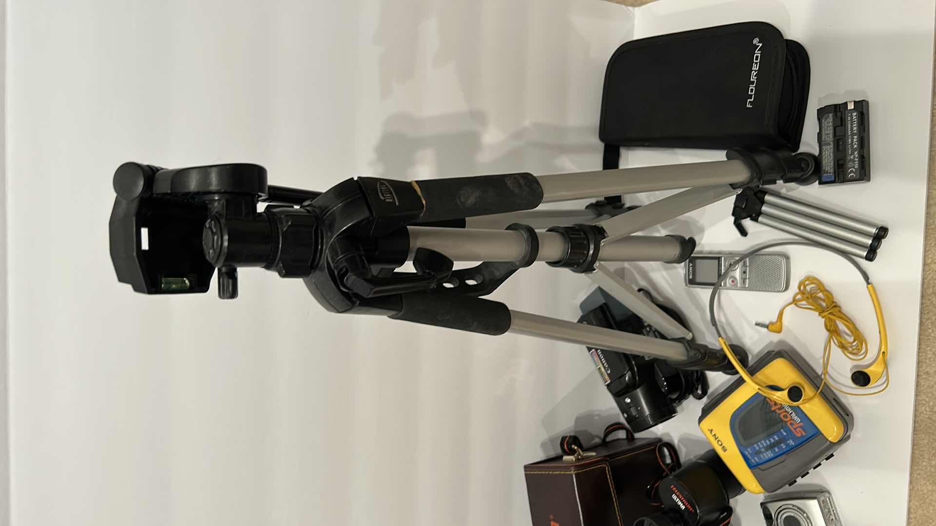 View 4 of CANON VIDEO CAMERA, NIKON CAMERA, SONY WALKMAN, TRI PODS CELESTRON BINOCULARS ANF FLOUREON KIT