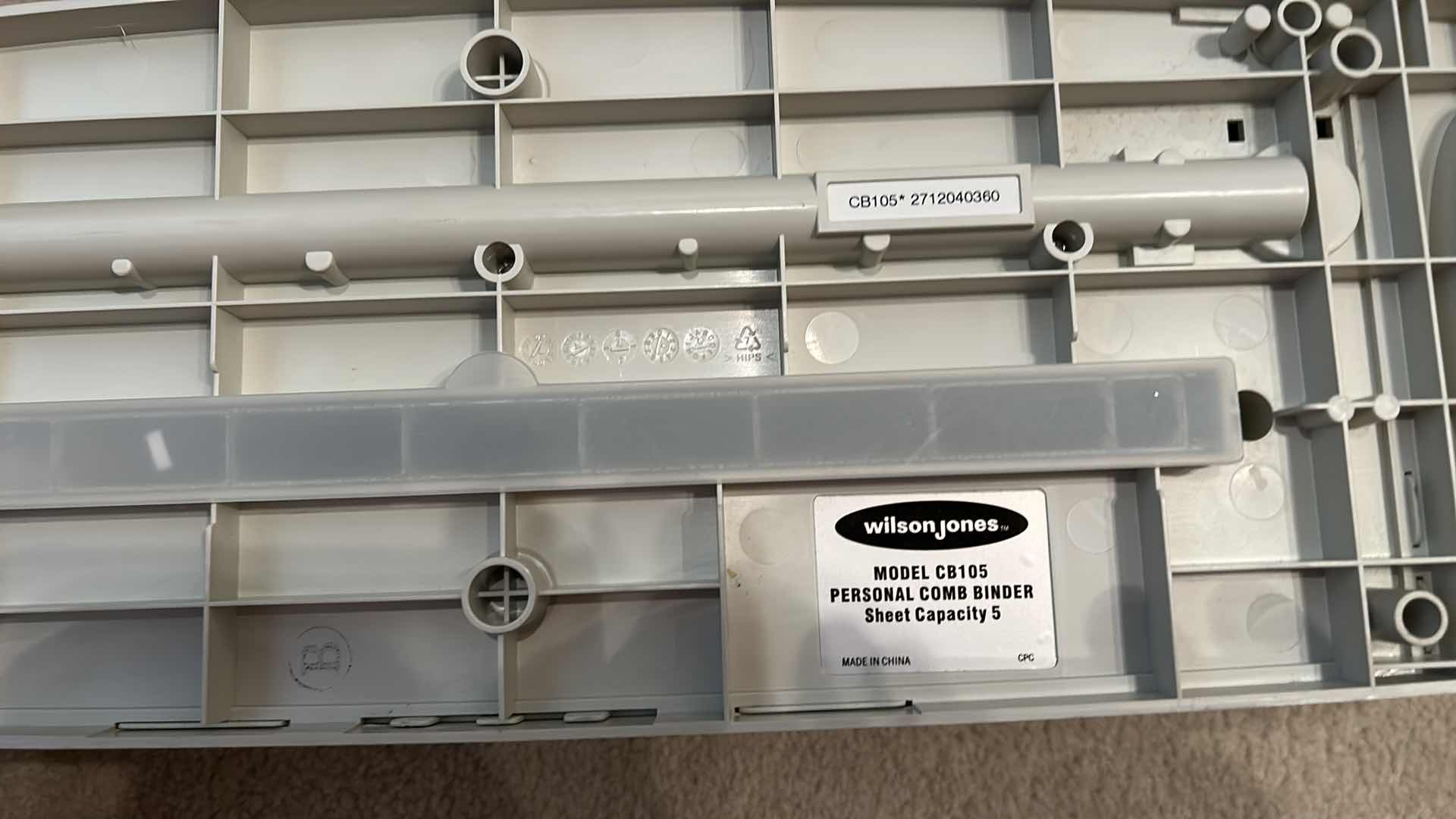 Photo 1 of WILSON JONES CB 105