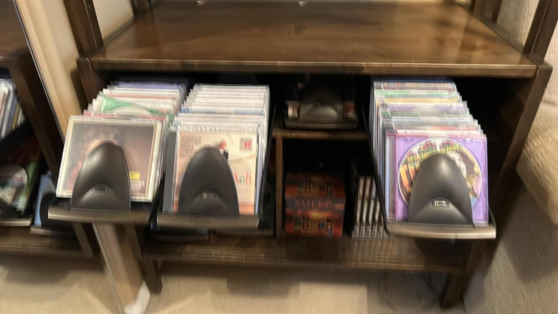 Photo 1 of BOOK SHELVES AND CD/DVD CABINET WITH EVERYTHING INCLUDED 32 1/2“ x 18“ x 68 1/2“