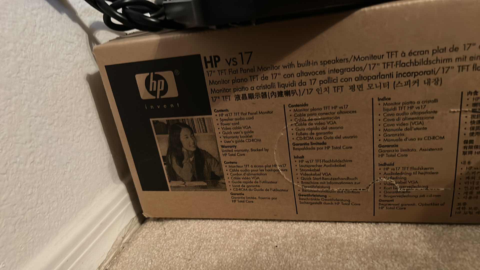 Photo 3 of HP MONITOR AND DELL KEYBOARD