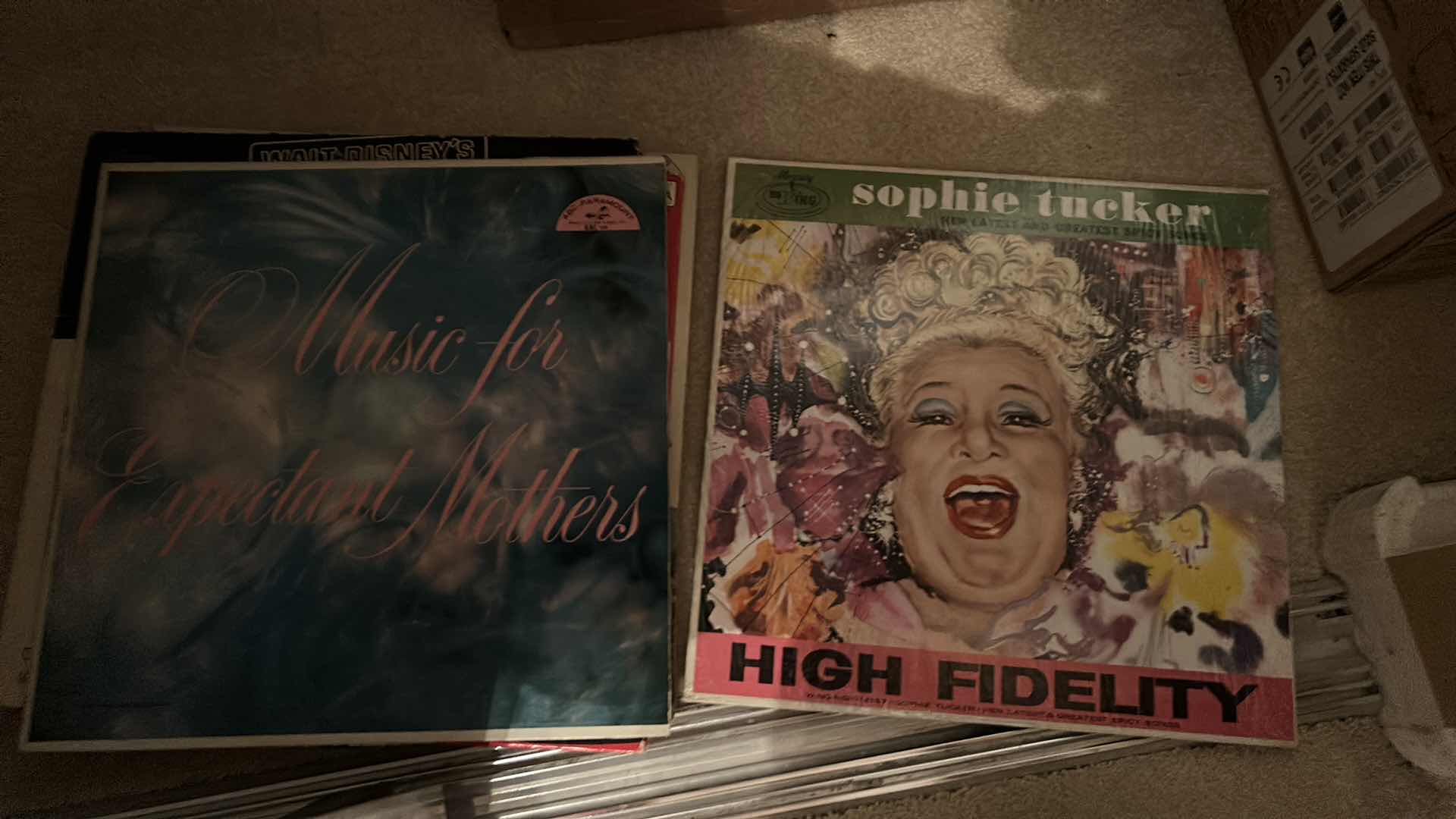 Photo 5 of BOX OF RARE VINTAGE RECORD ALBUMS