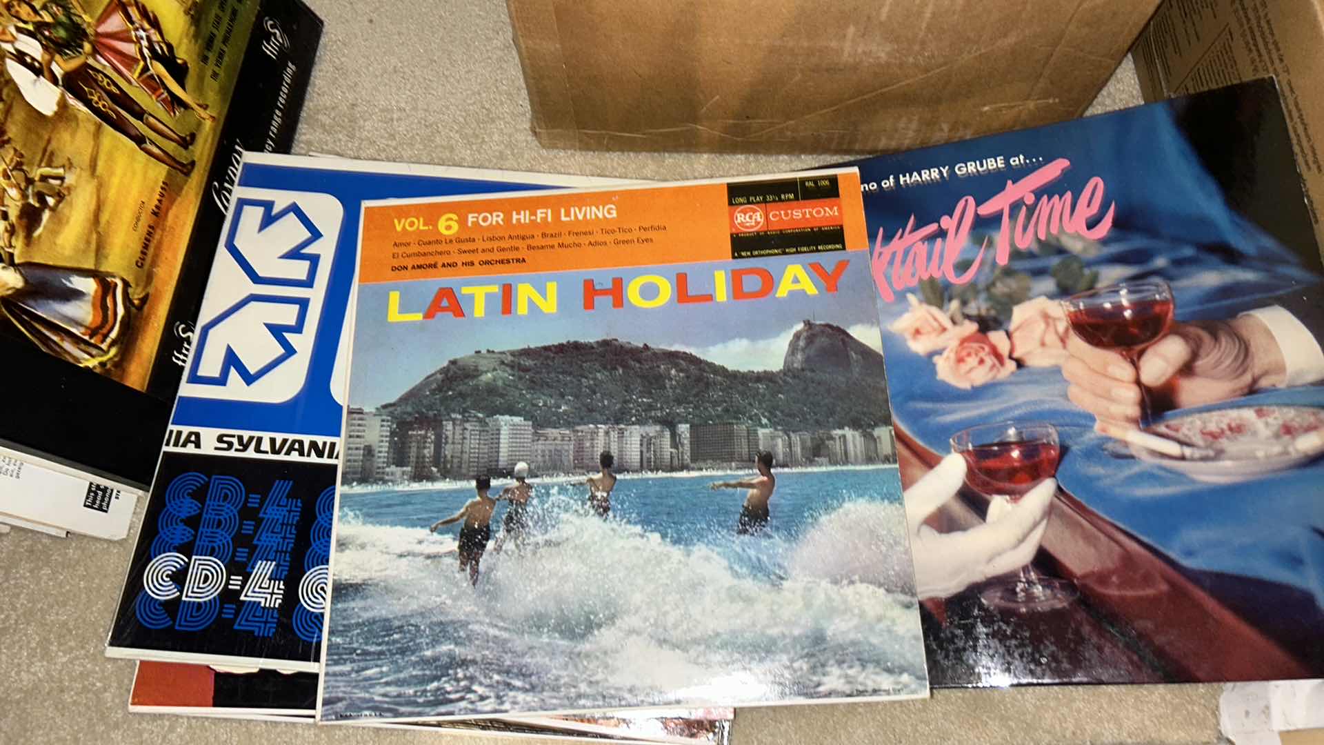 Photo 15 of BOX OF RARE VINTAGE RECORD ALBUMS