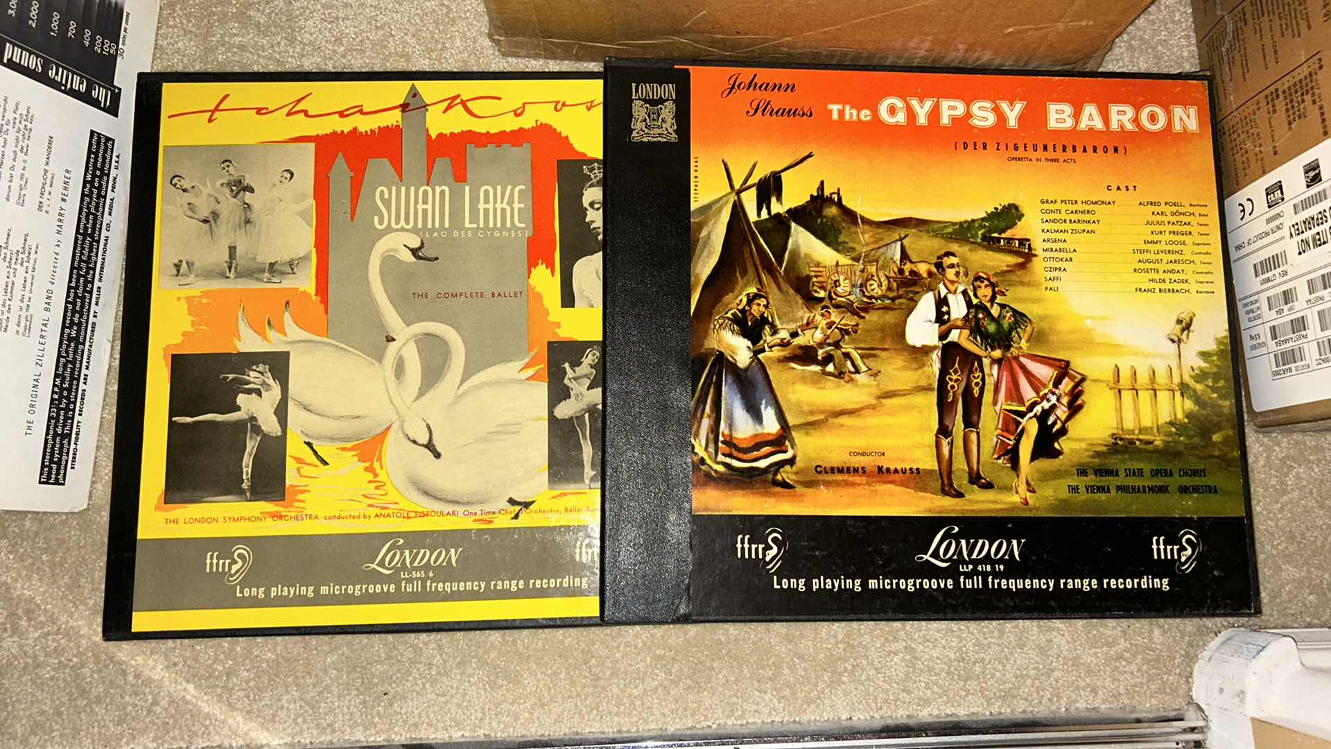 Photo 10 of BOX OF RARE VINTAGE RECORD ALBUMS