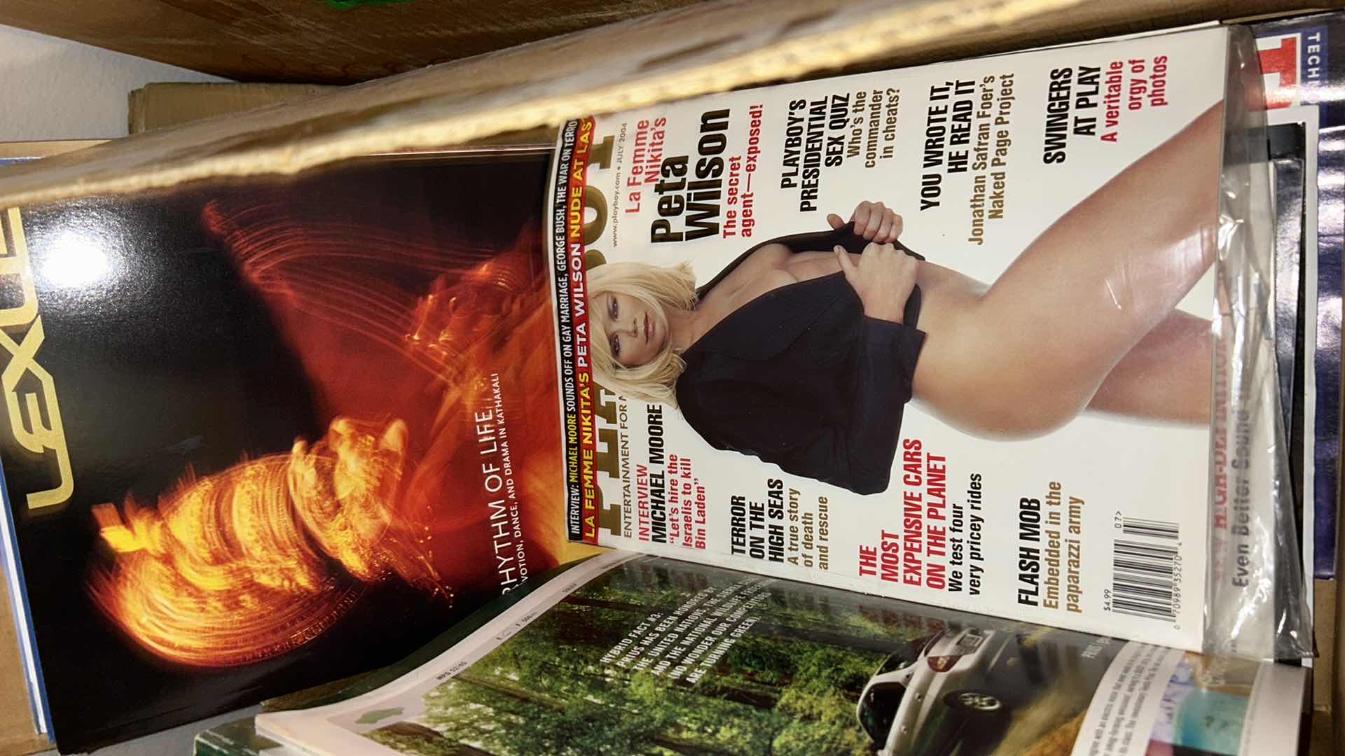 Photo 2 of TWO BOXES OF MAGAZINES AND BOOKS