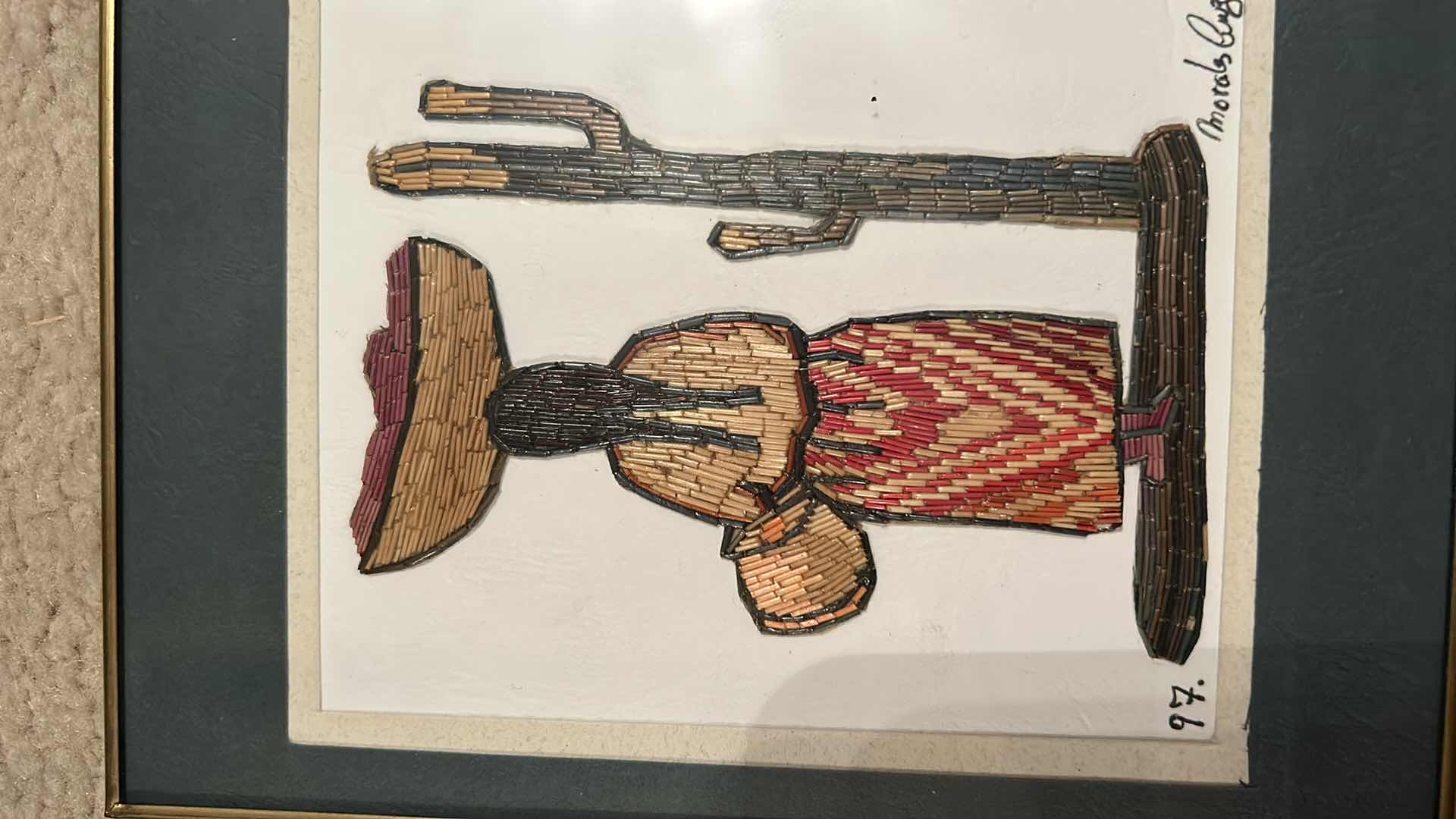 Photo 1 of 4 PC HOME DECOR - FRAME HAS BACKING AND GLASS MEASURES 27” x 34.5”