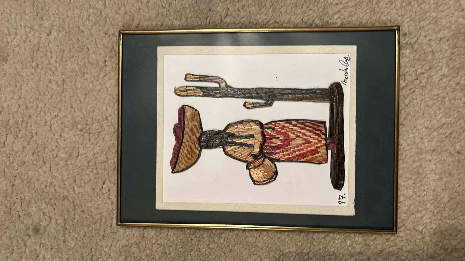 Photo 1 of 4 PC HOME DECOR - FRAME HAS BACKING AND GLASS MEASURES 27” x 34.5”